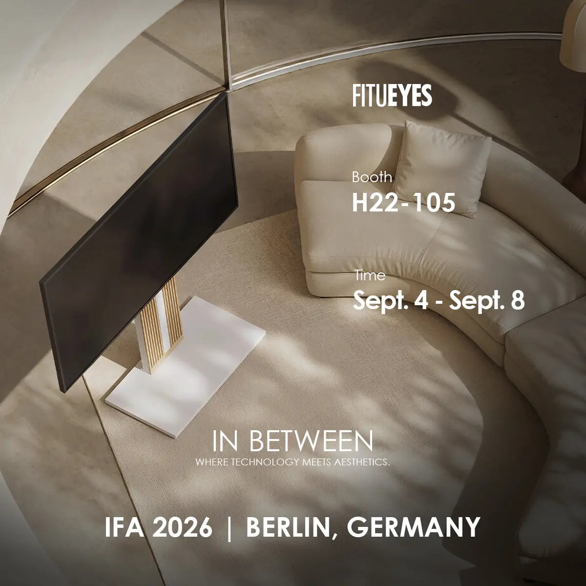 FITUEYES IFA 2026 Berlin booth announcement