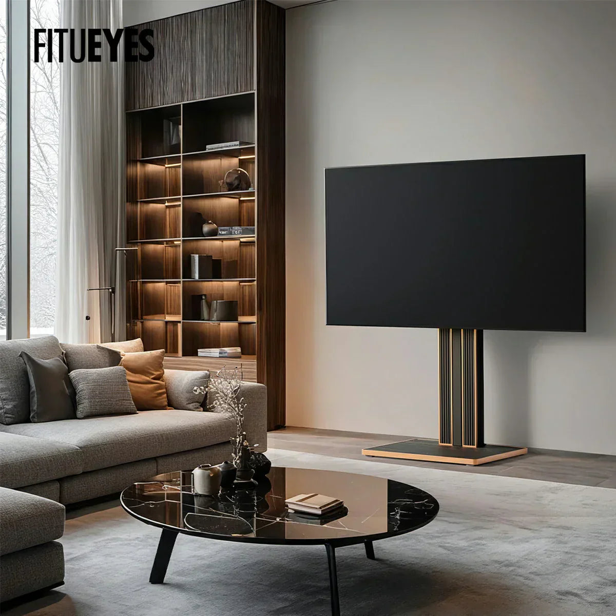 FITUEYES TV stand