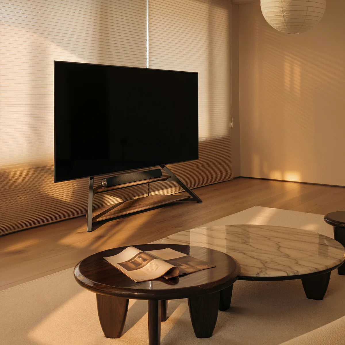 Eiffel 100 inch TV stand