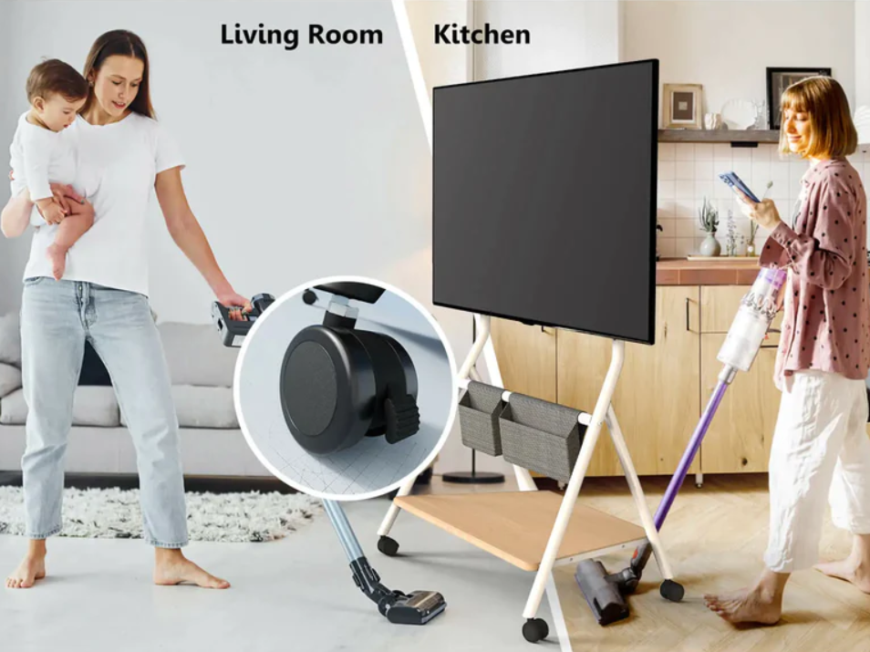 portable TV trolley