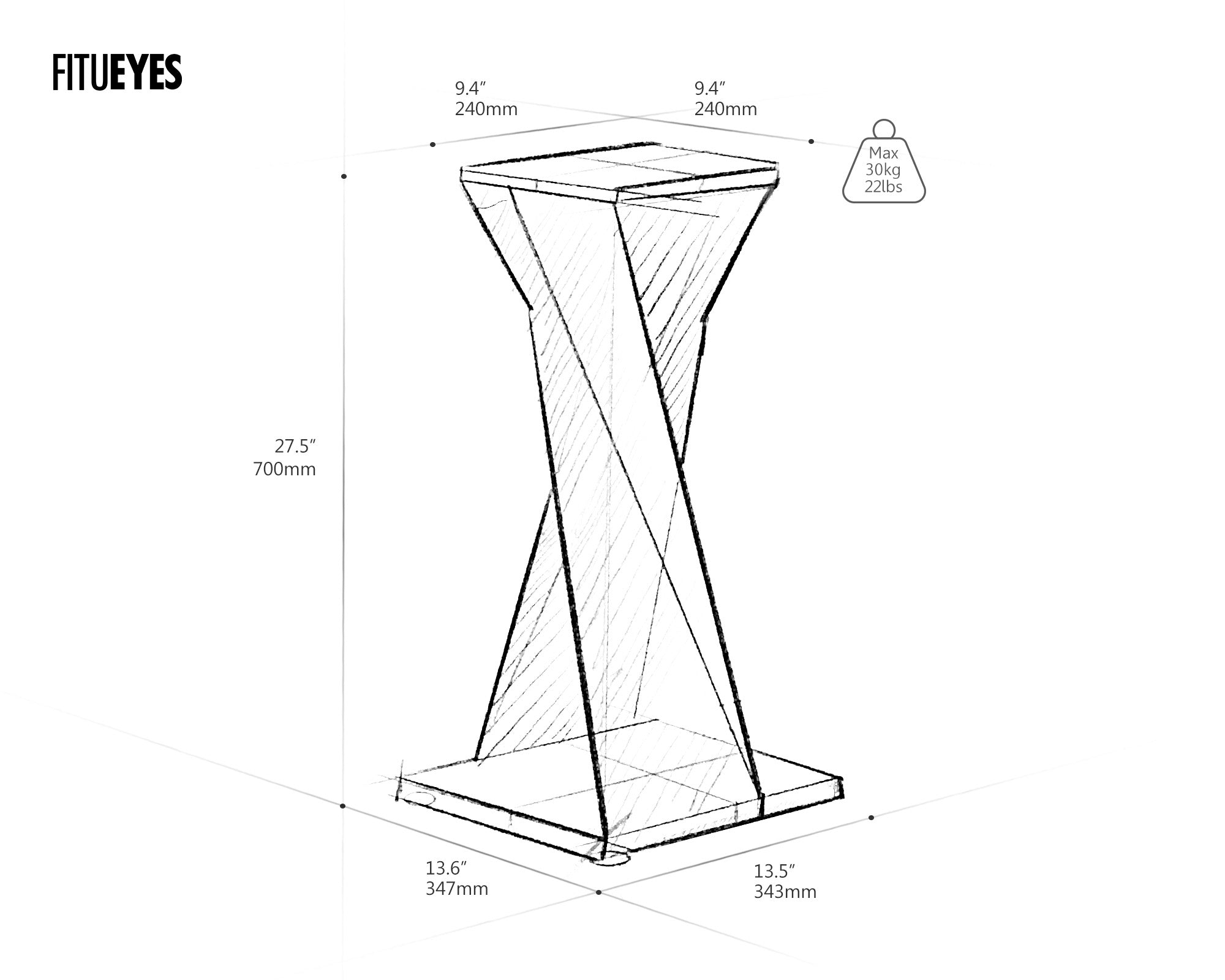 Eiffel SS11 Speaker Stand