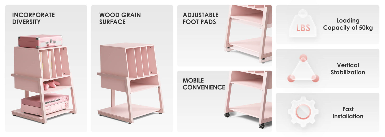 fitueyes eiffel tv stand
