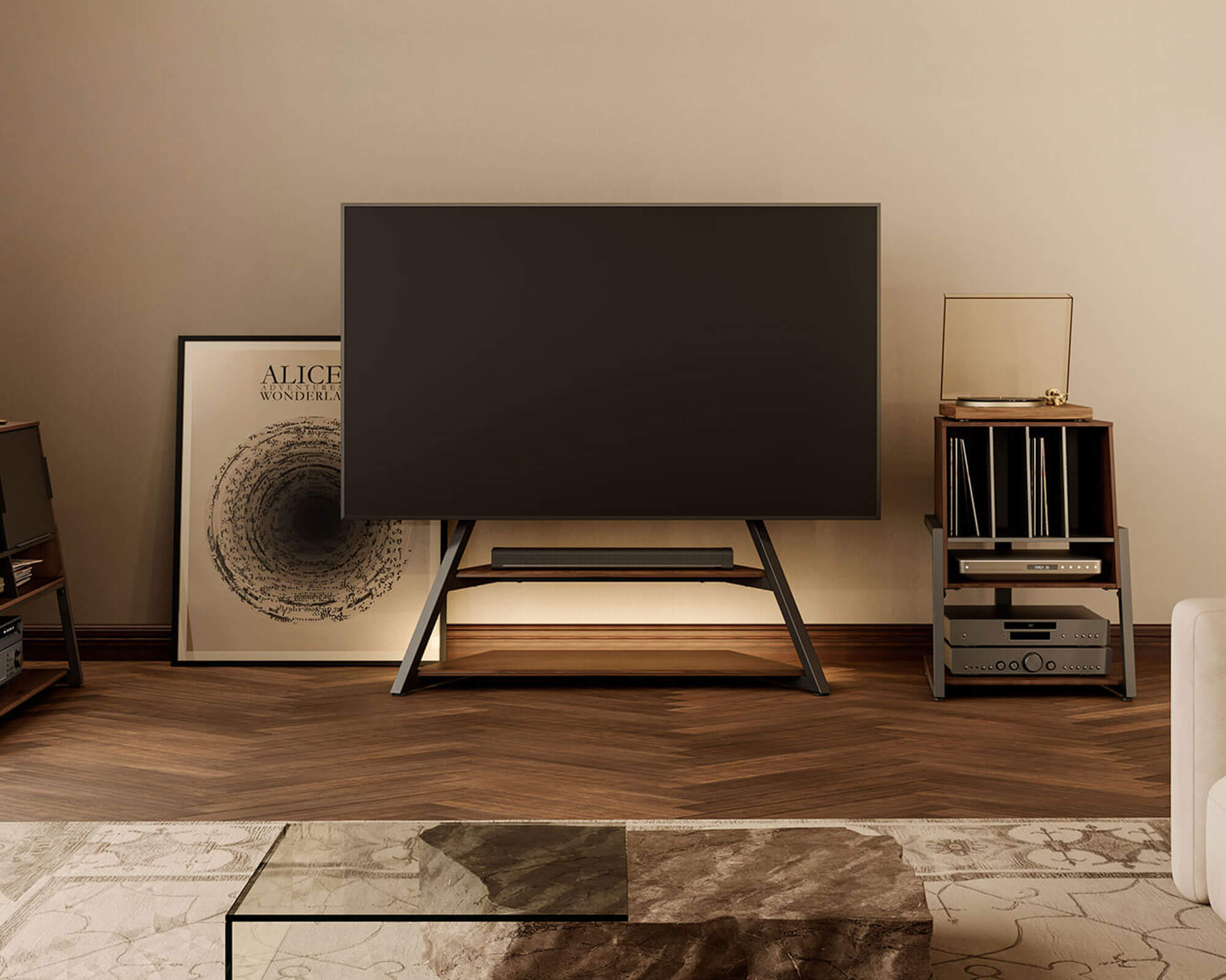 tv stand for 85 inch tv