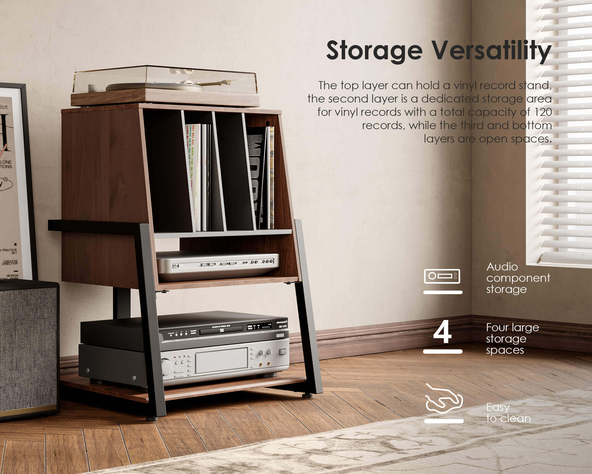 fitueyes eiffel tv stand