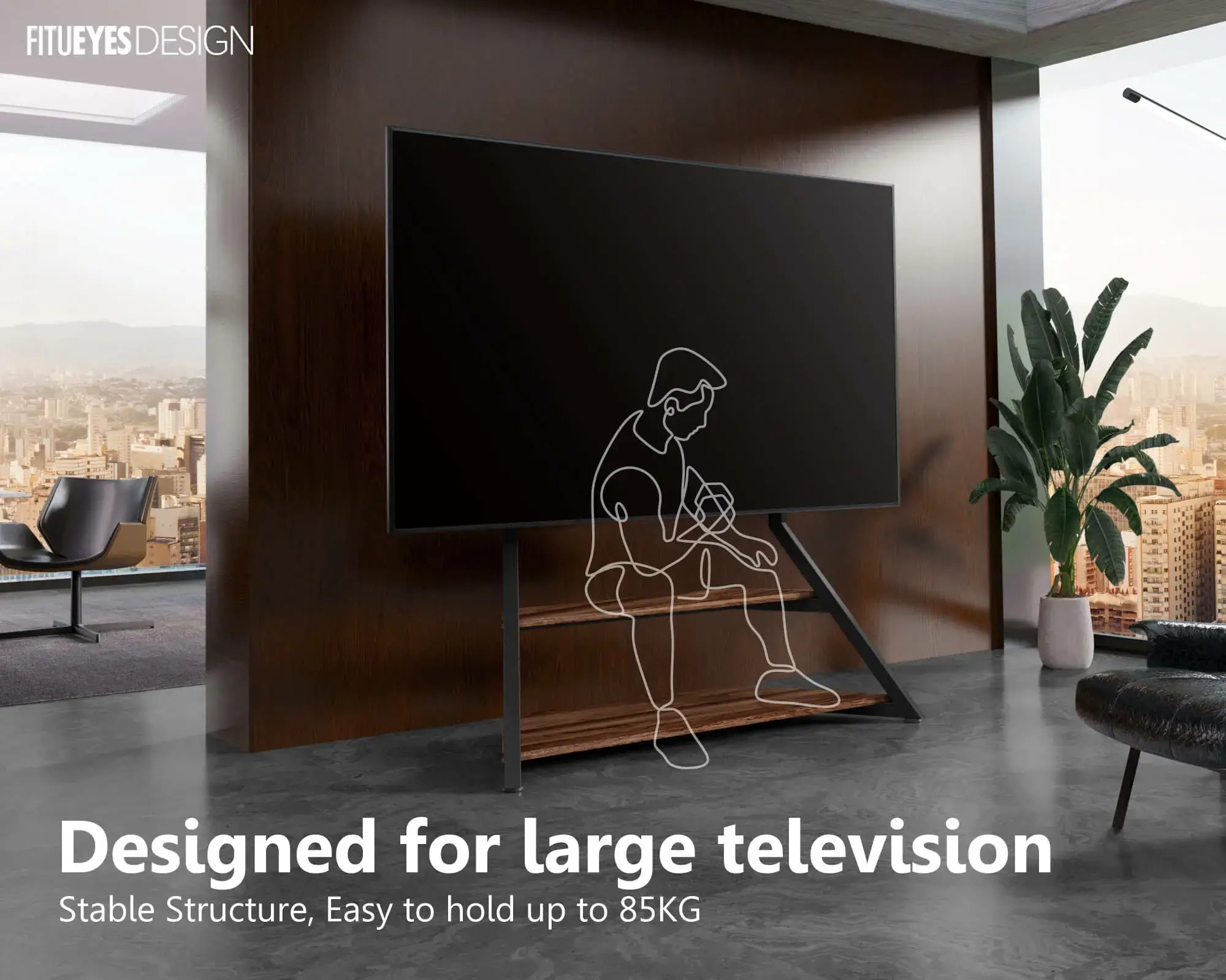 tv stand for 85 inch tv