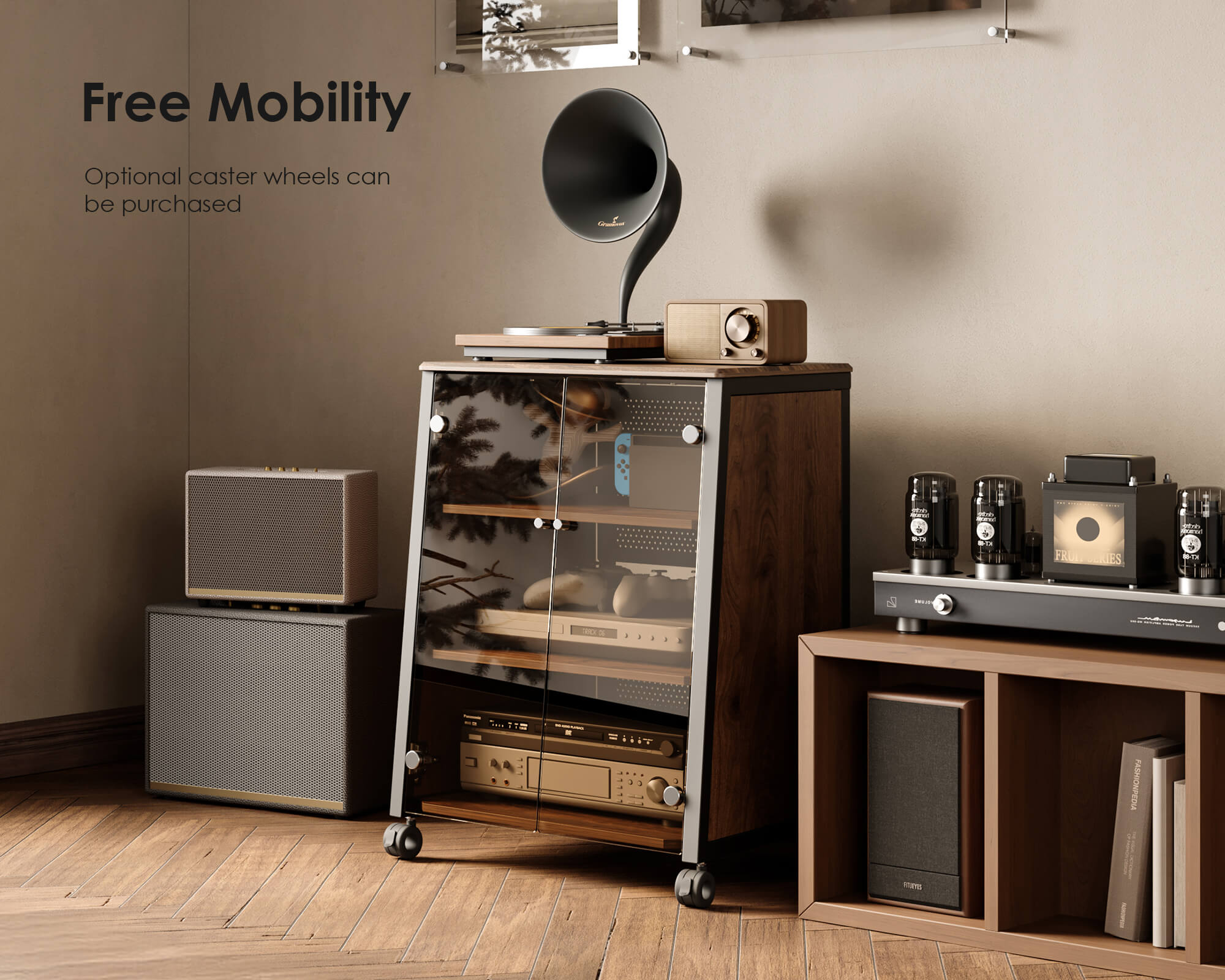 Record Player Stand