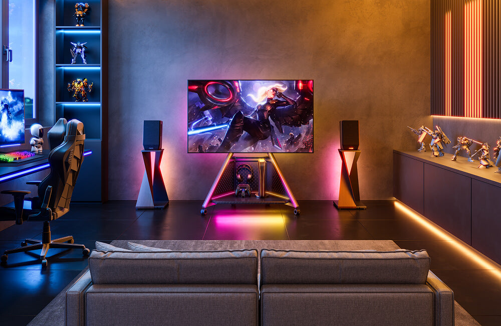 corner tv stand