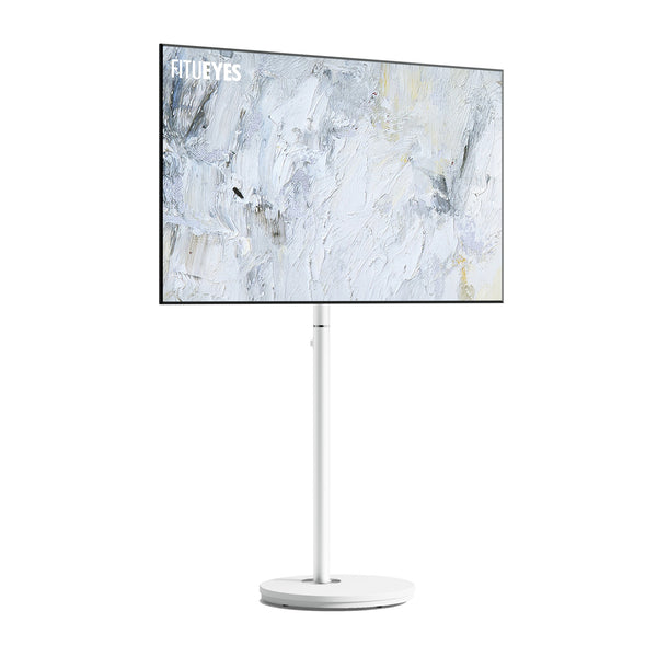FITUEYES white corner TV stand Master V2 FT48 #color_white