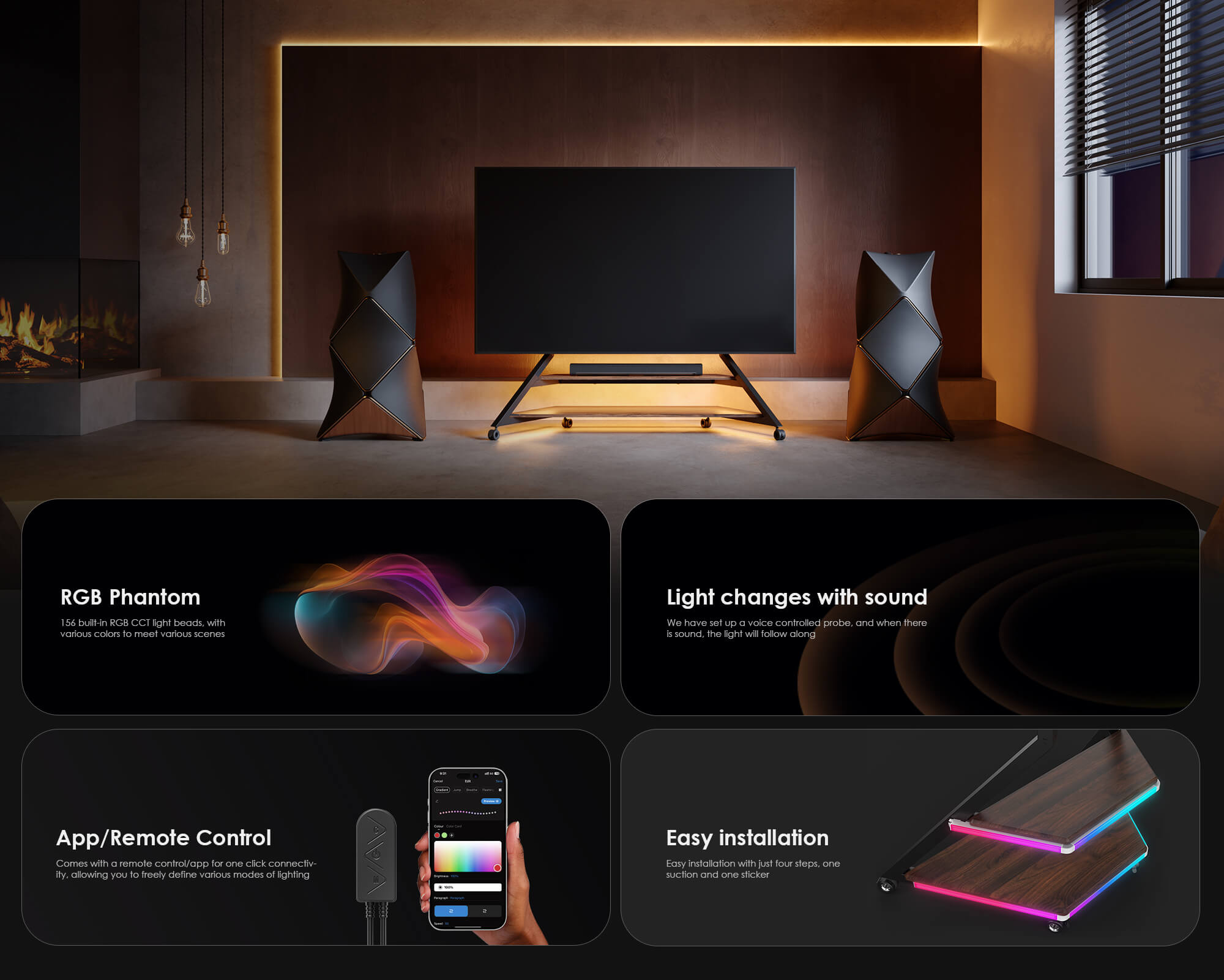 Eiffel TV Smart Lights E4