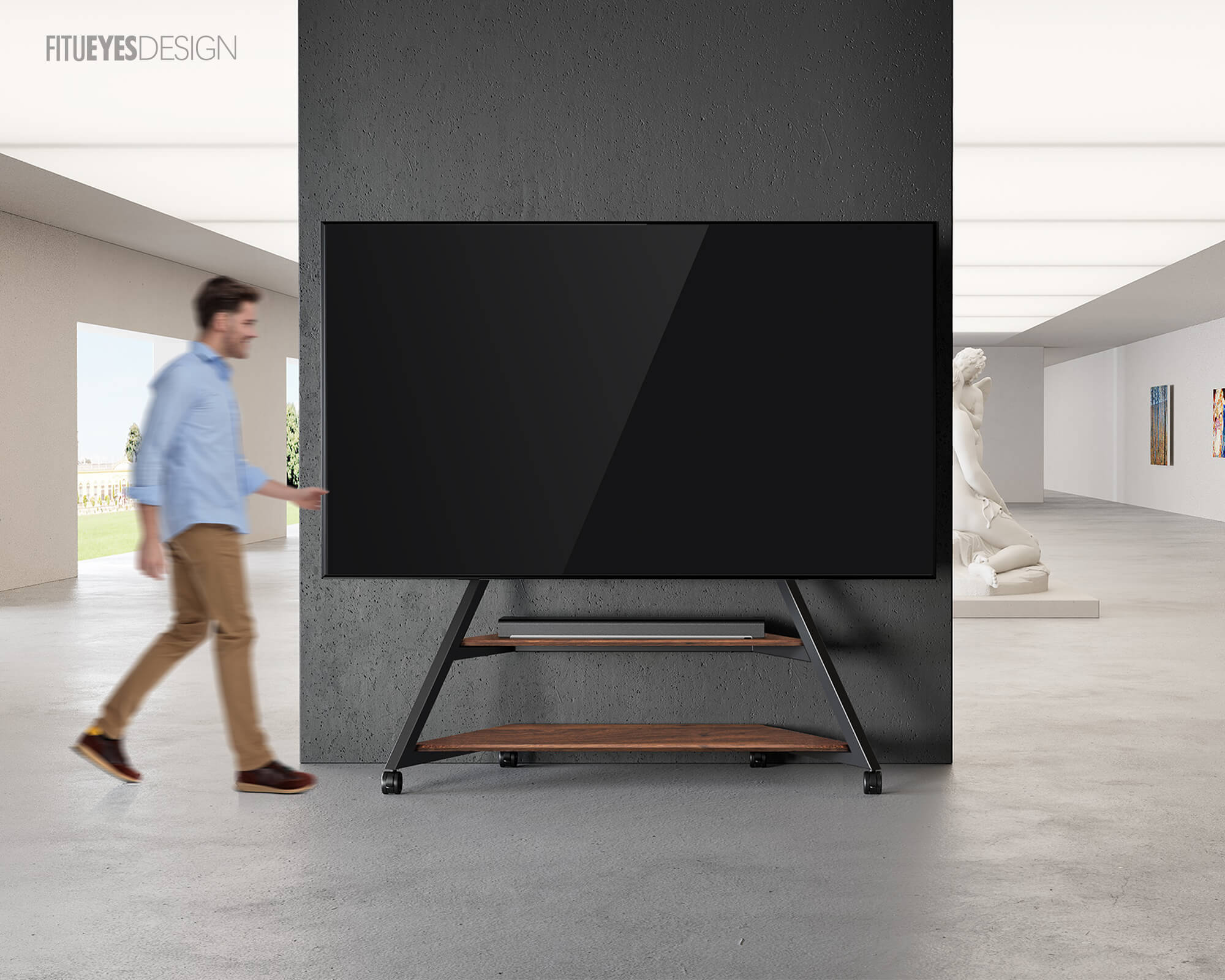 #color_black- 4 casters