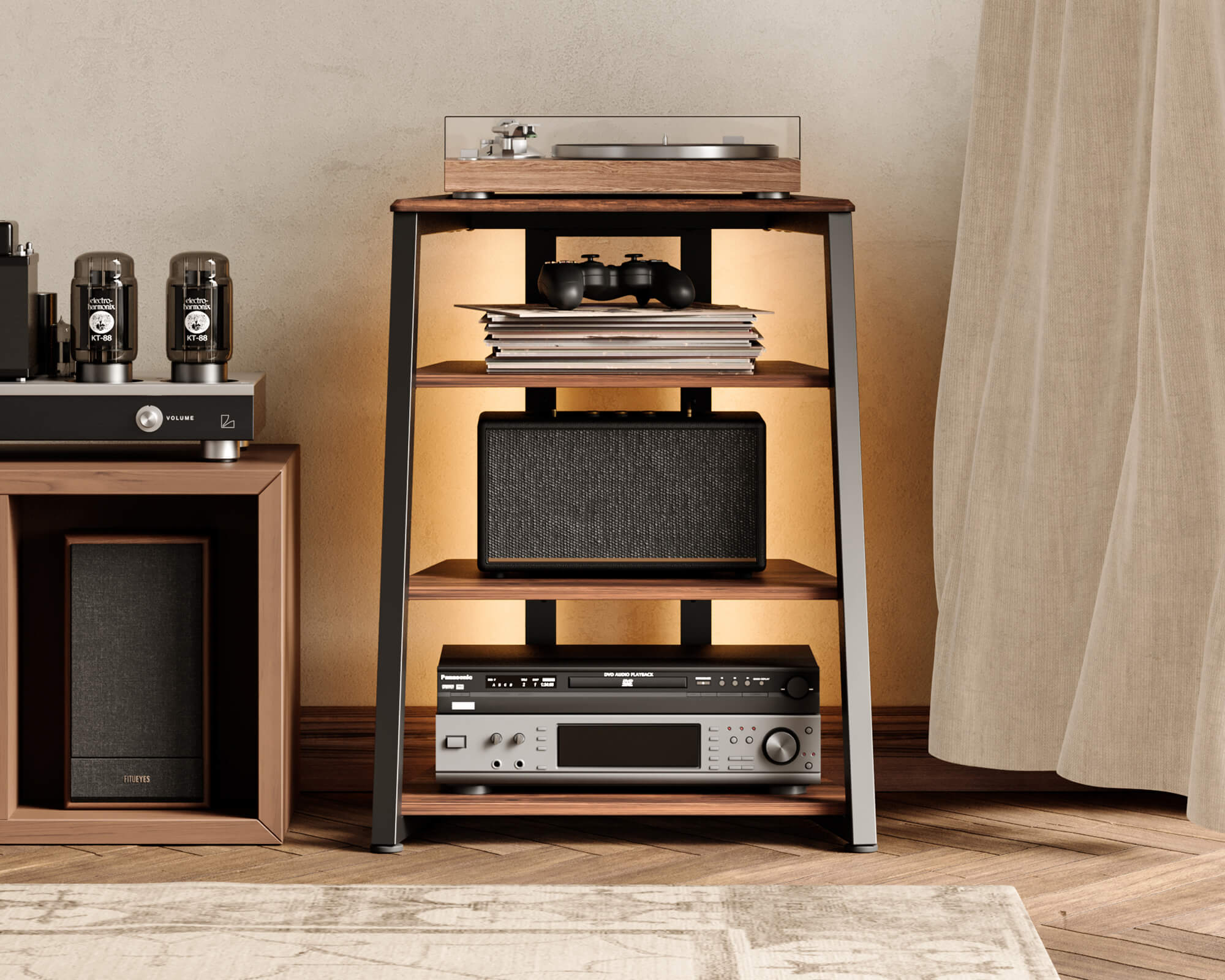Fitueyes Home Theater Set up