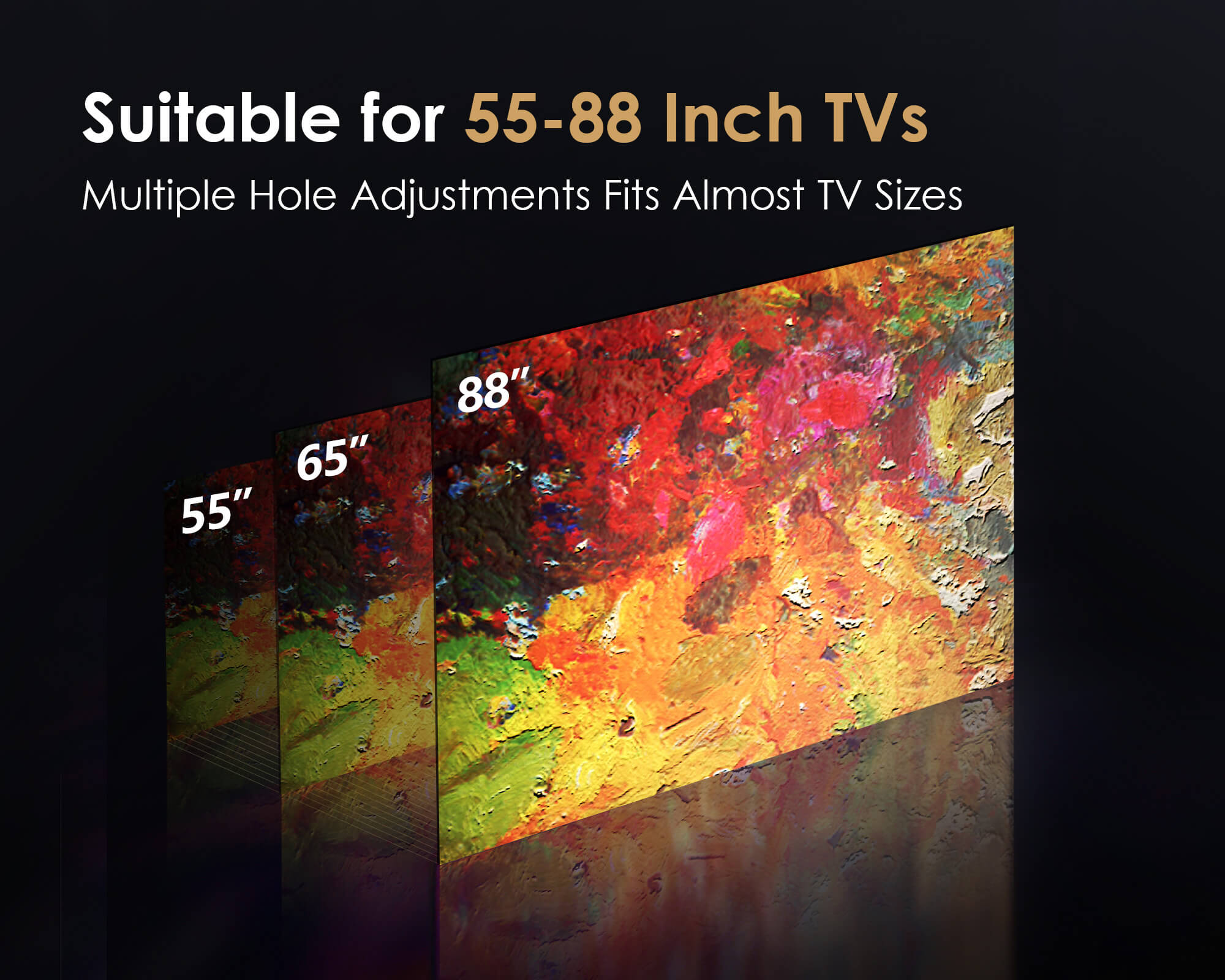 Eiffel V2 TT88 Table Top TV Stand