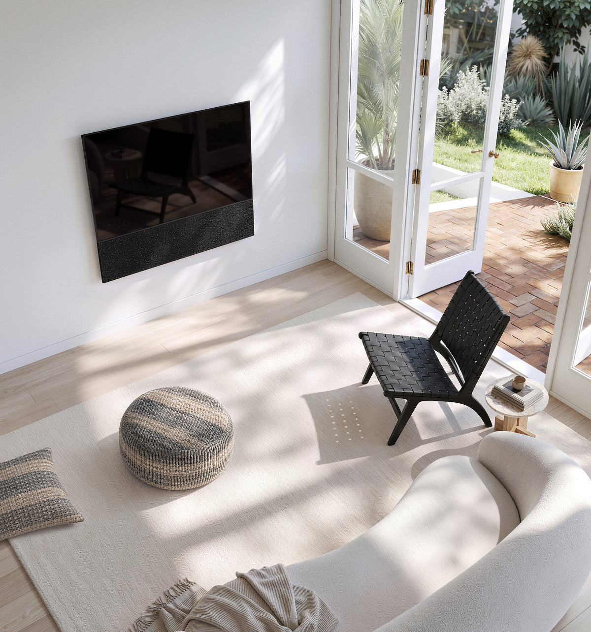 <p>Soften the boundaries.</p><p>Let the space breathe.</p>