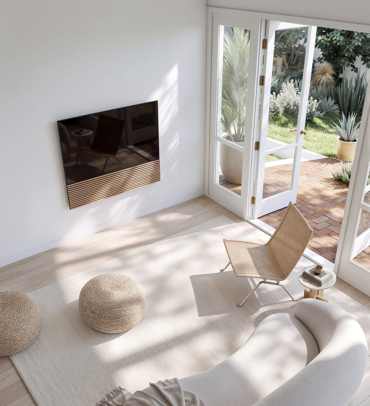 <p>Soften the boundaries. </p><p>Let the space breathe.</p>