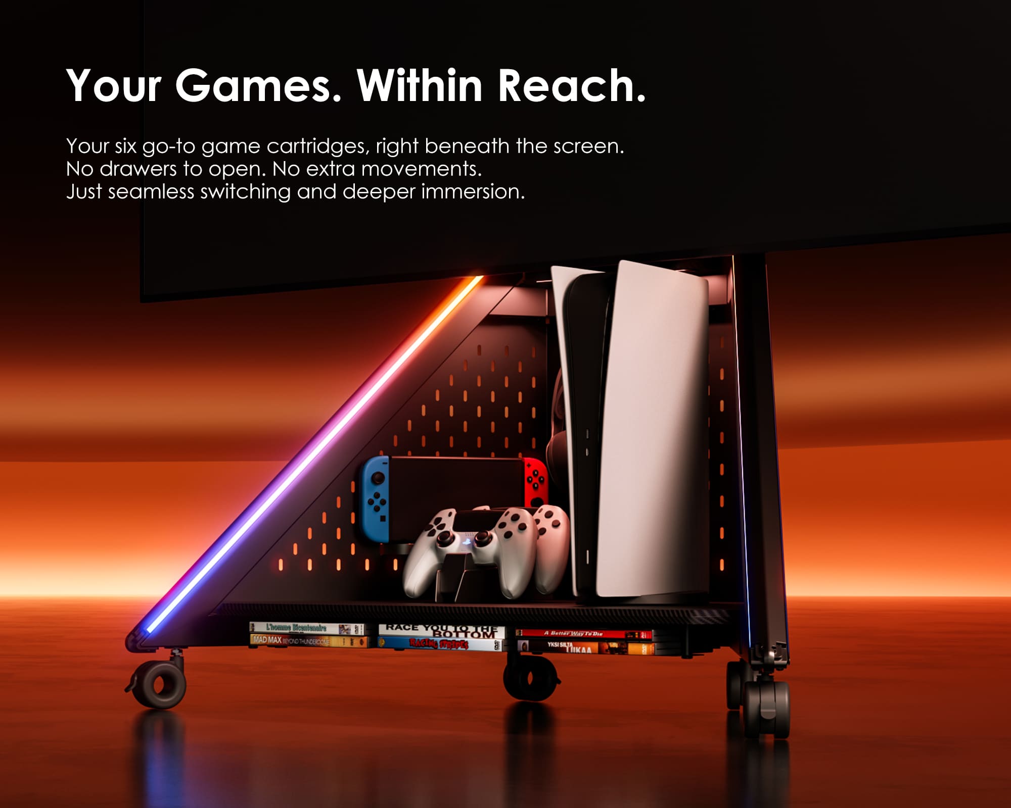 Eiffel Gaming FT65 TV Stand