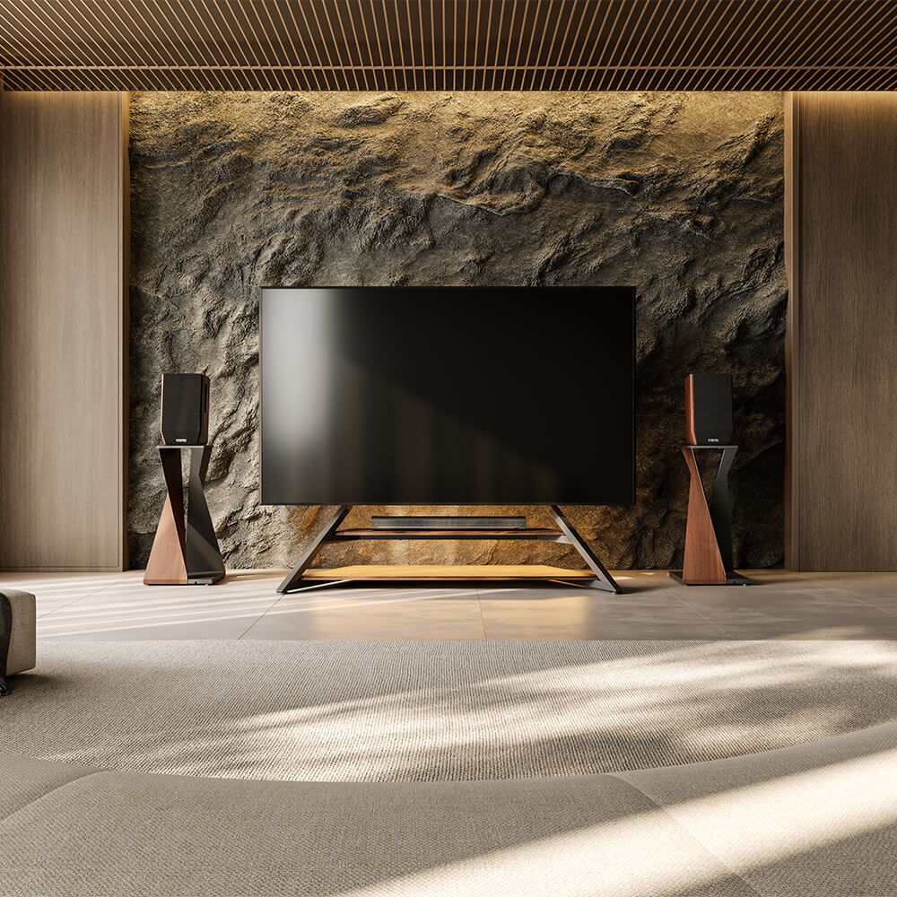 fitueyes rolling tv stand