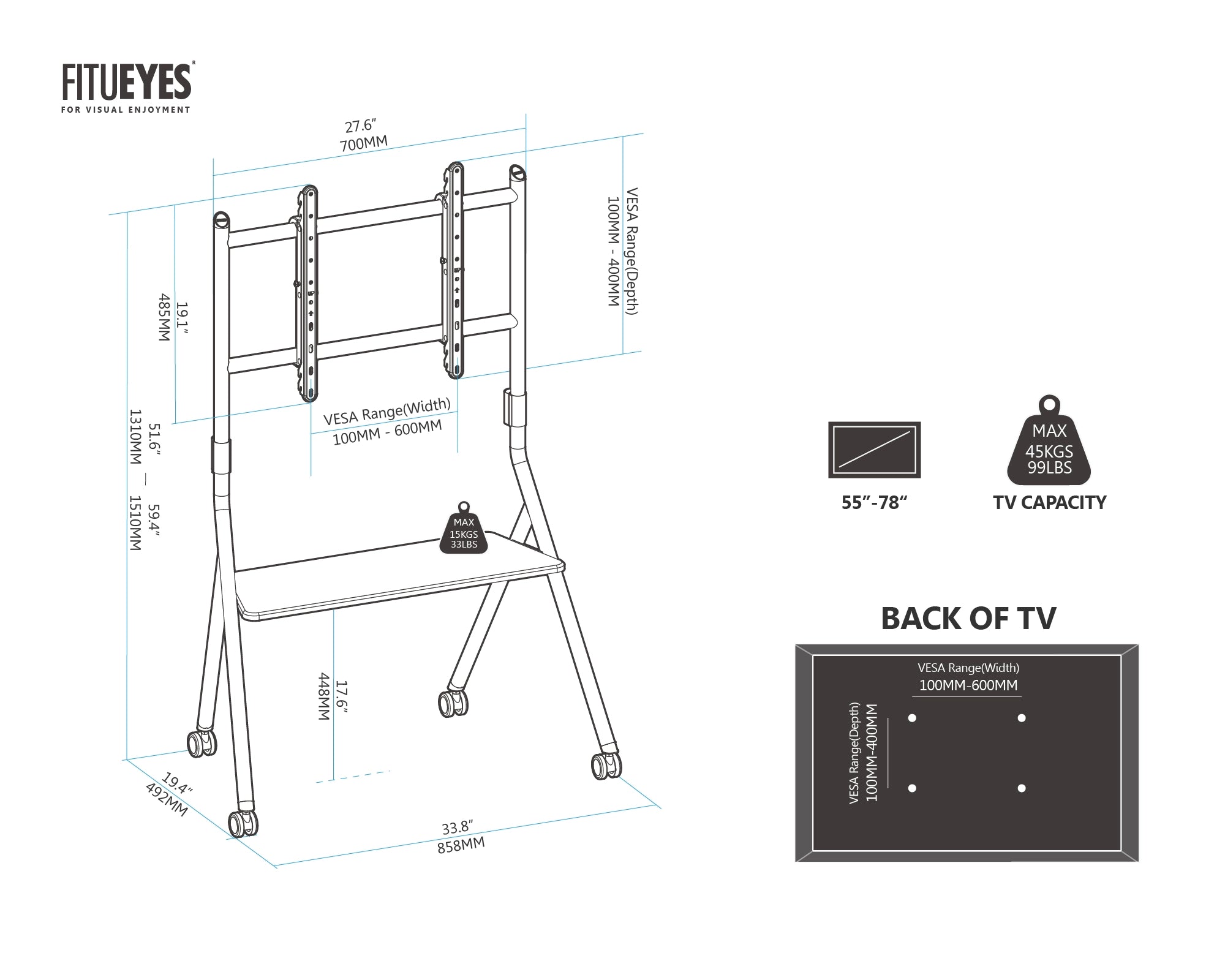 Collector TC78-1 TV Stand