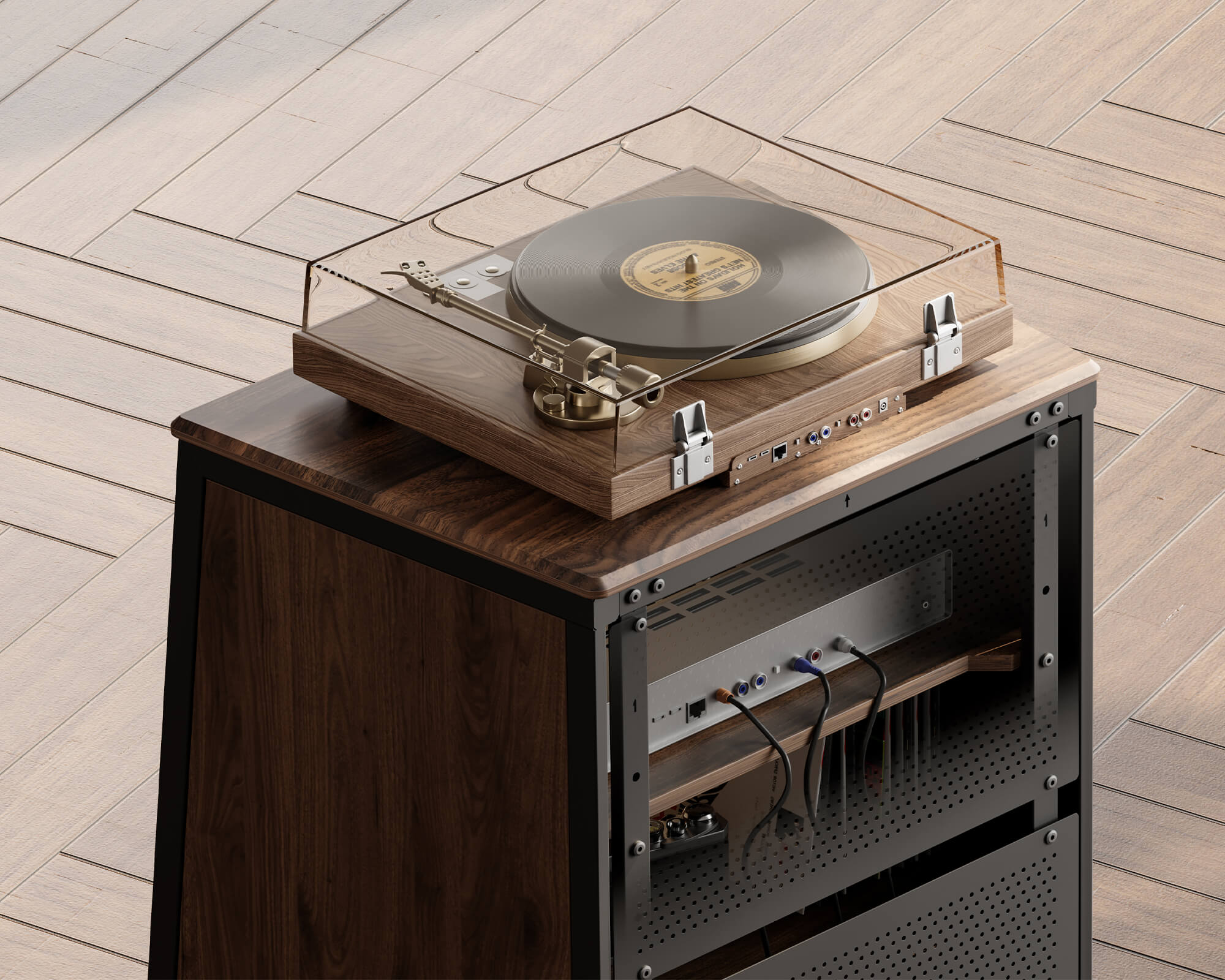 Record Player Stand