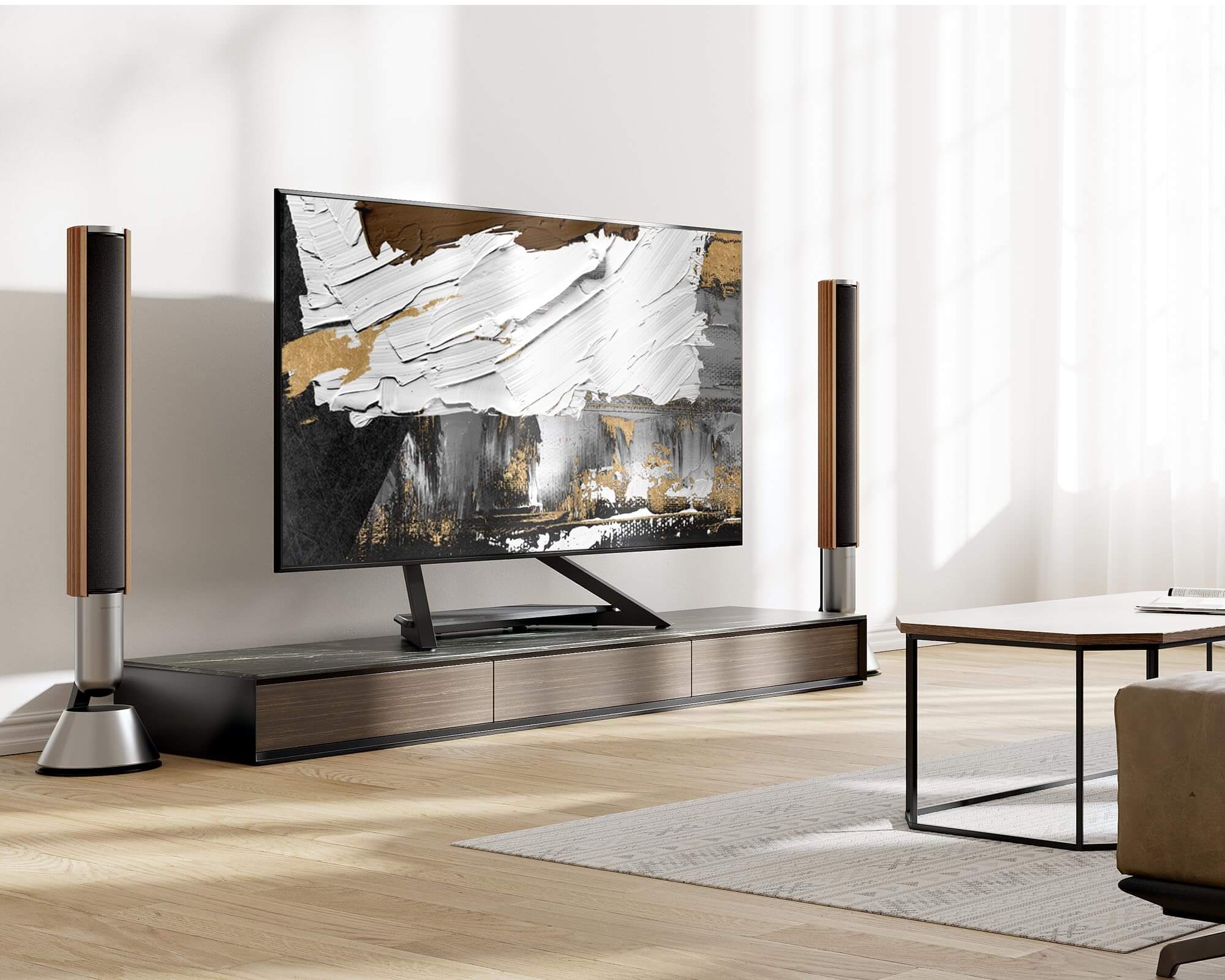 outdoor tv holder
