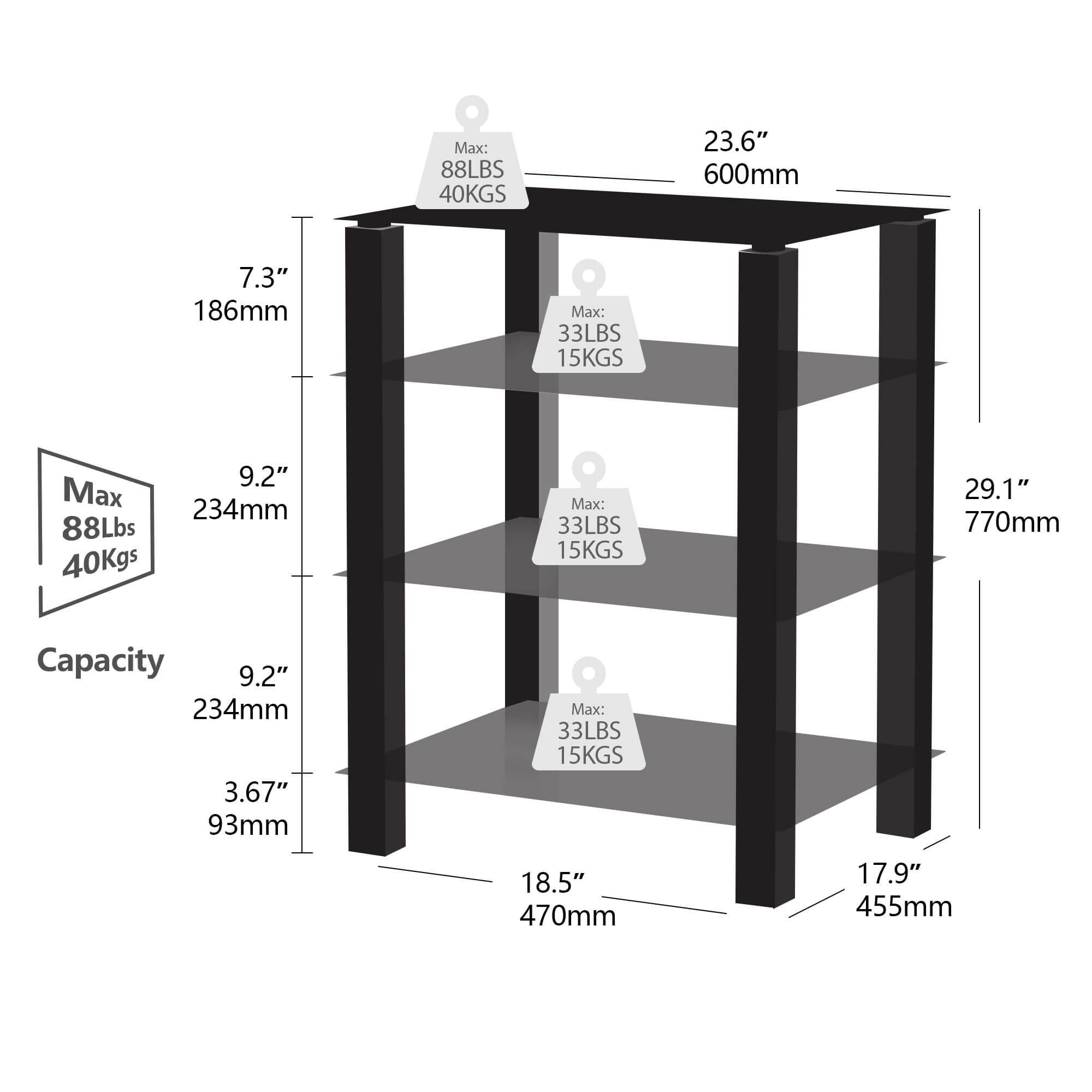 AV Shelf AS2
