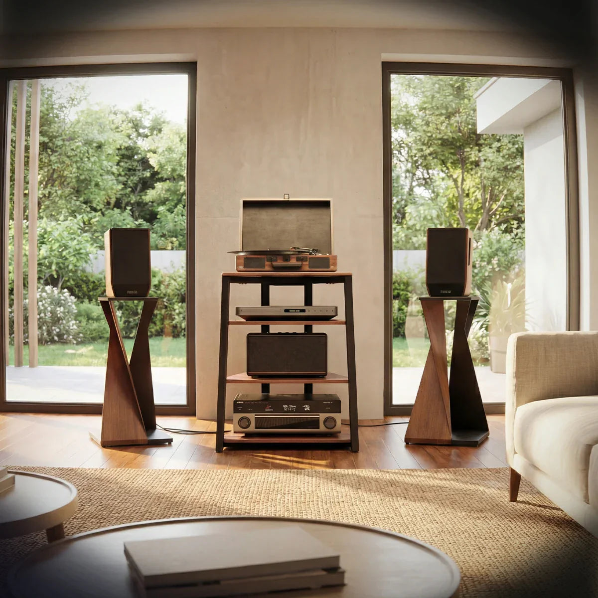 Stylish Record Player Stands for Any Room