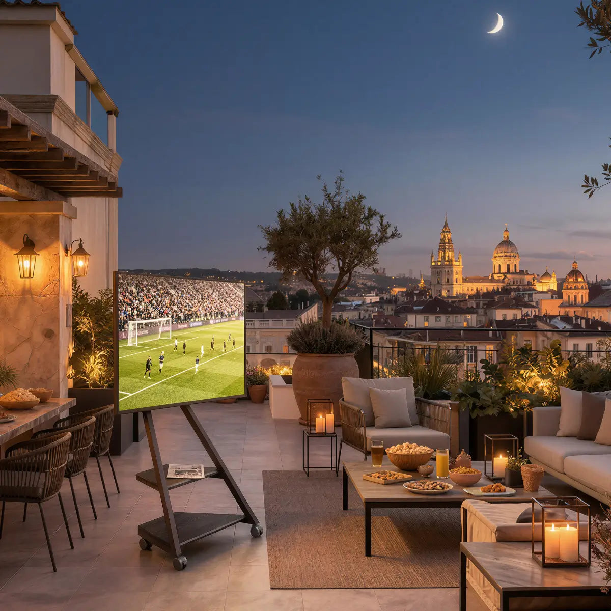 FITUEYES outdoor TV stand
