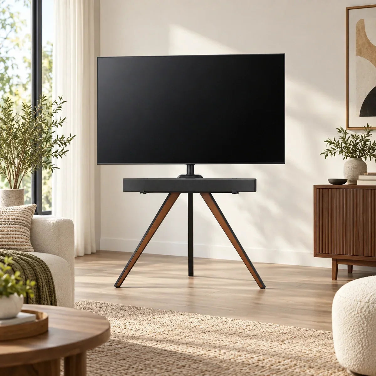 Picasso FT65 living room soundbar setup