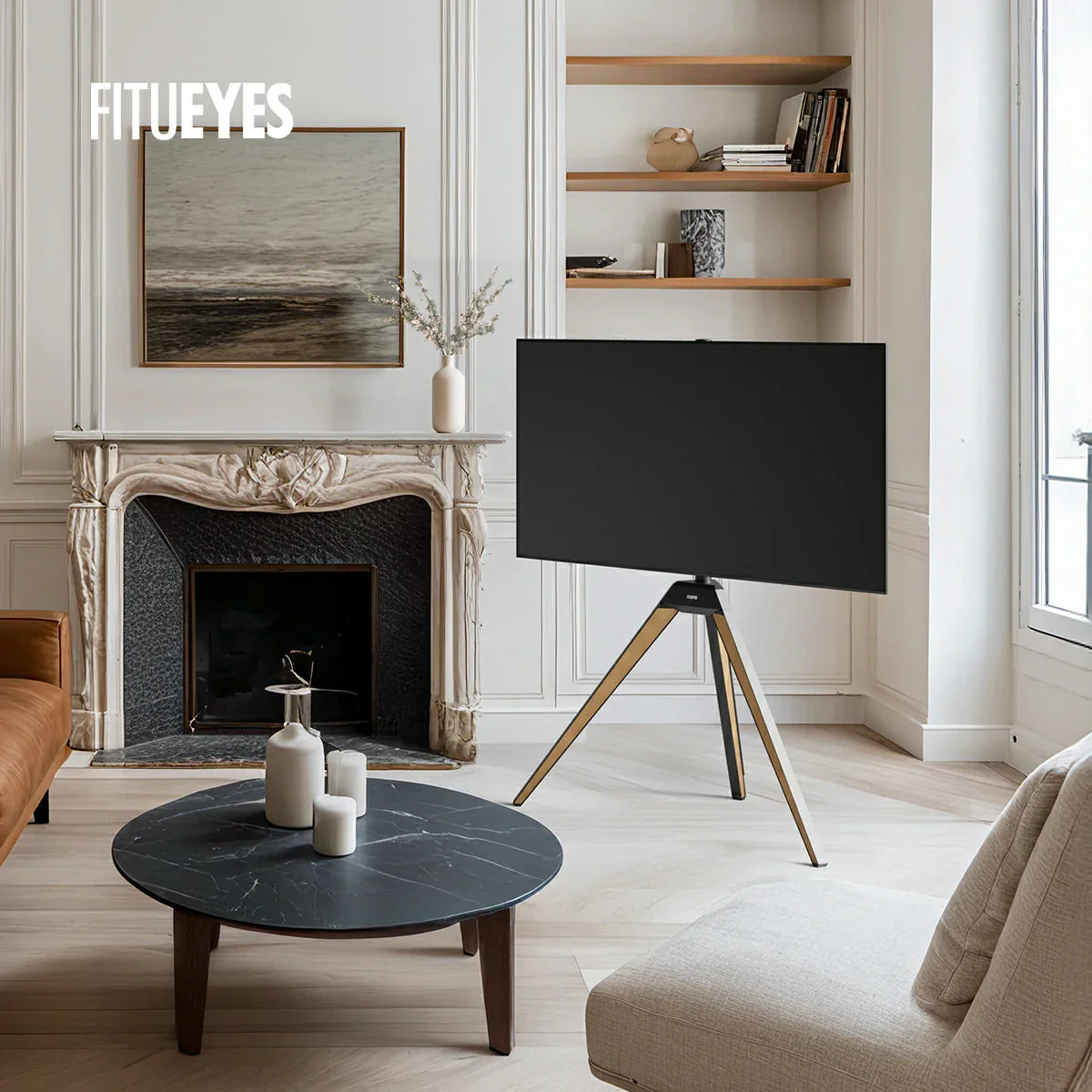 Space saving TV stands