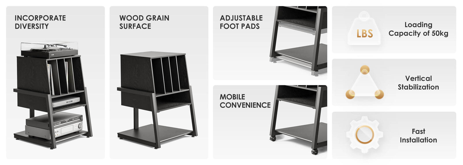 fitueyes eiffel tv stand
