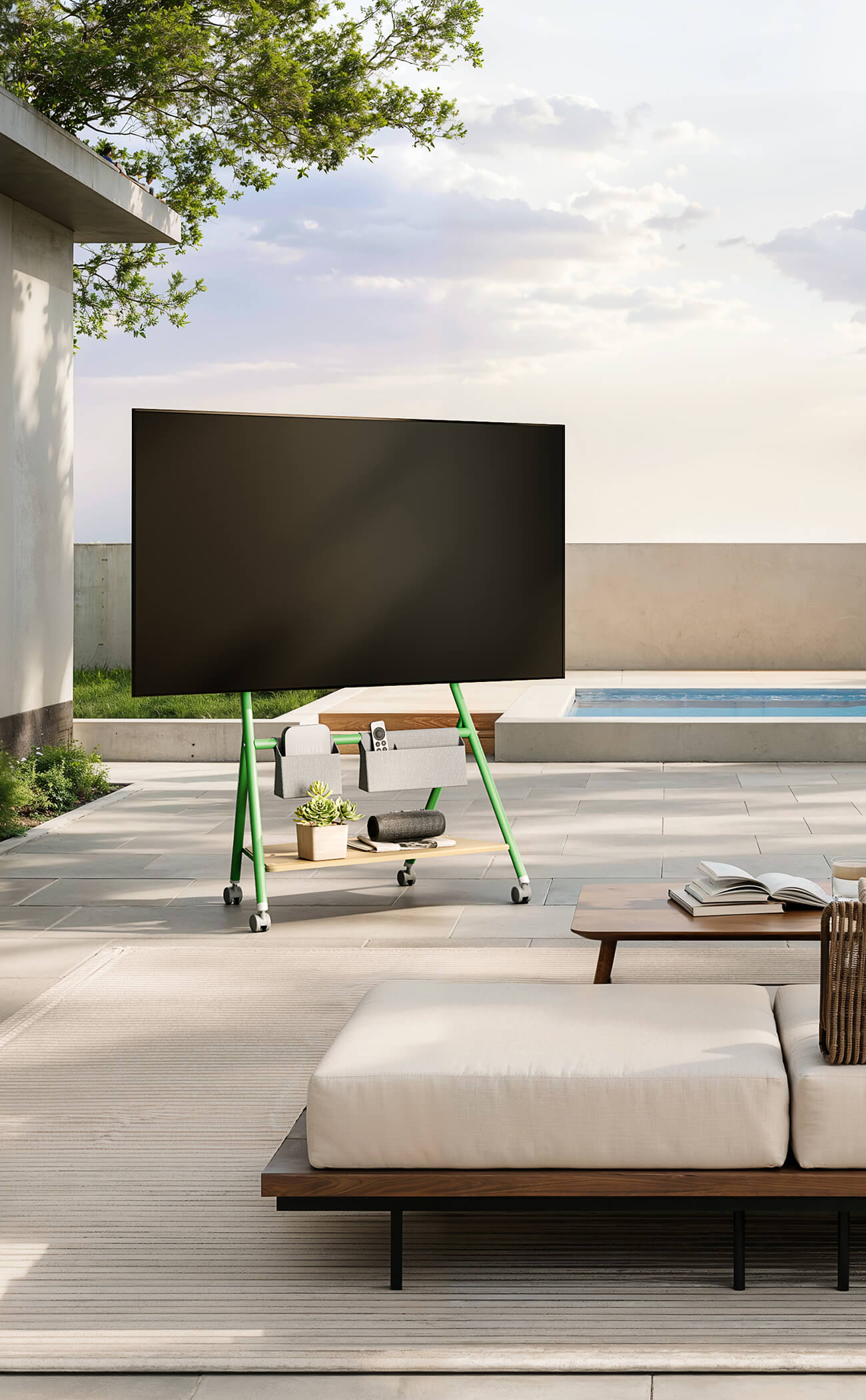 Outdoor TV Stand