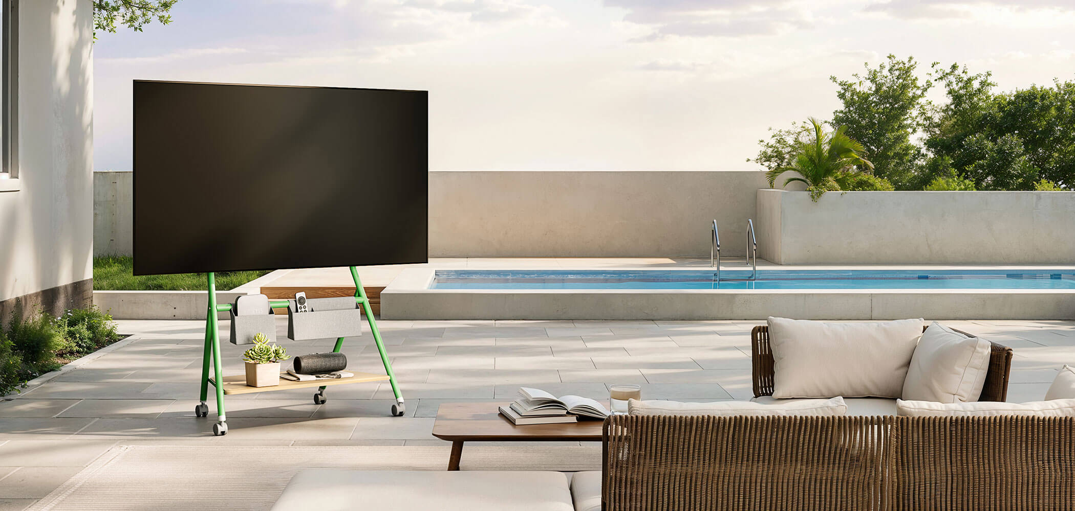 Outdoor TV Stand