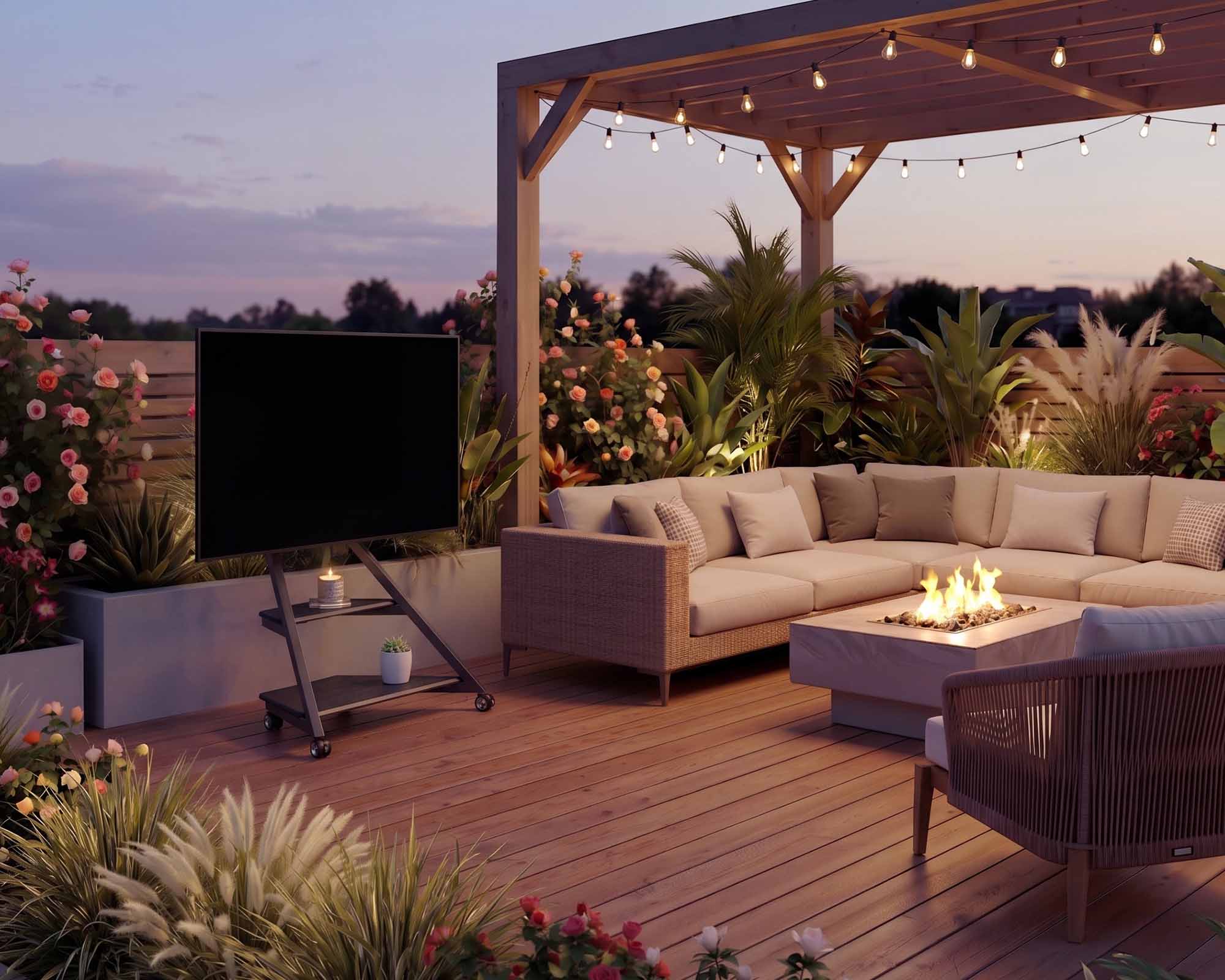 Outdoor TV Stand Eiffel Collection