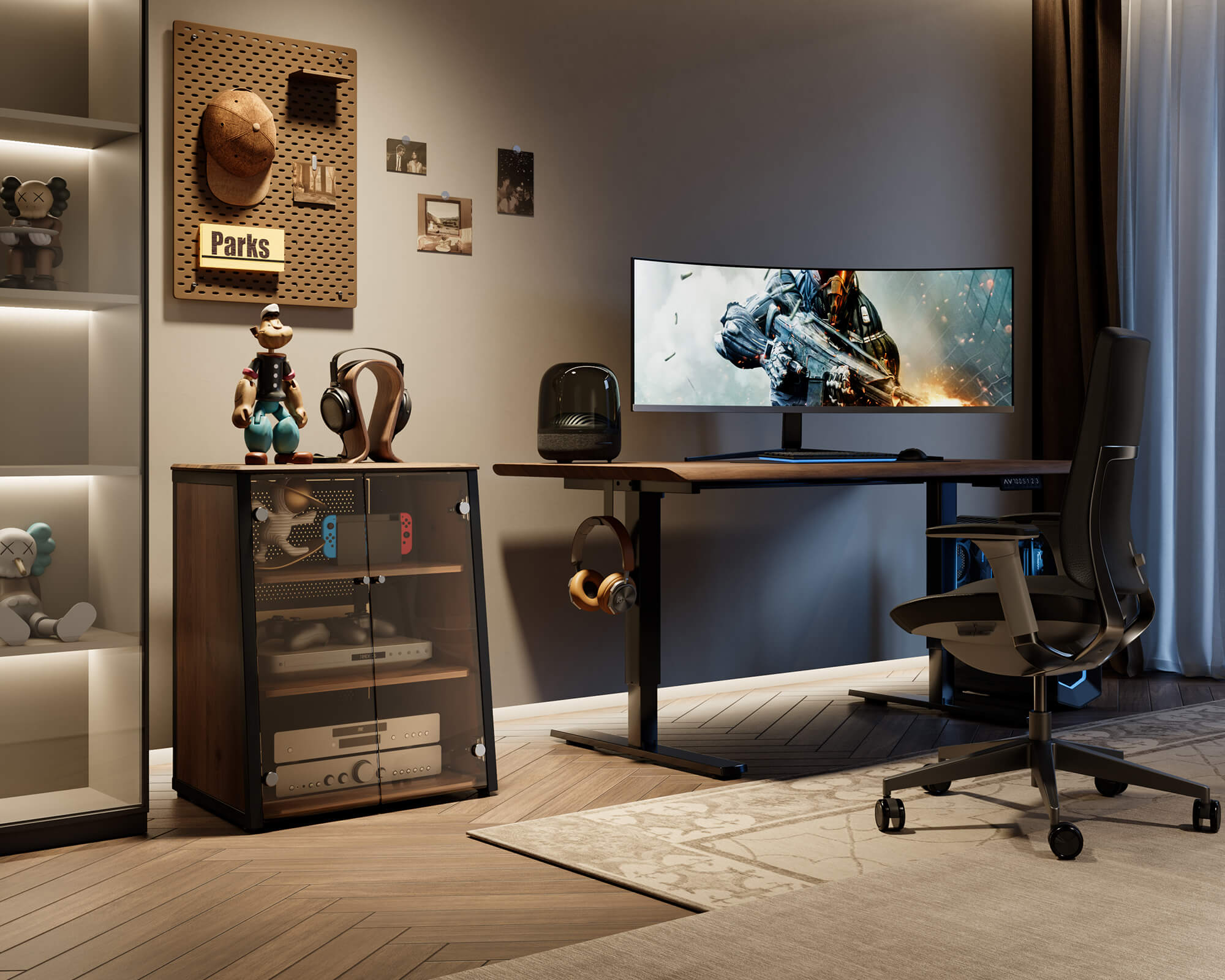 Record Player Stand