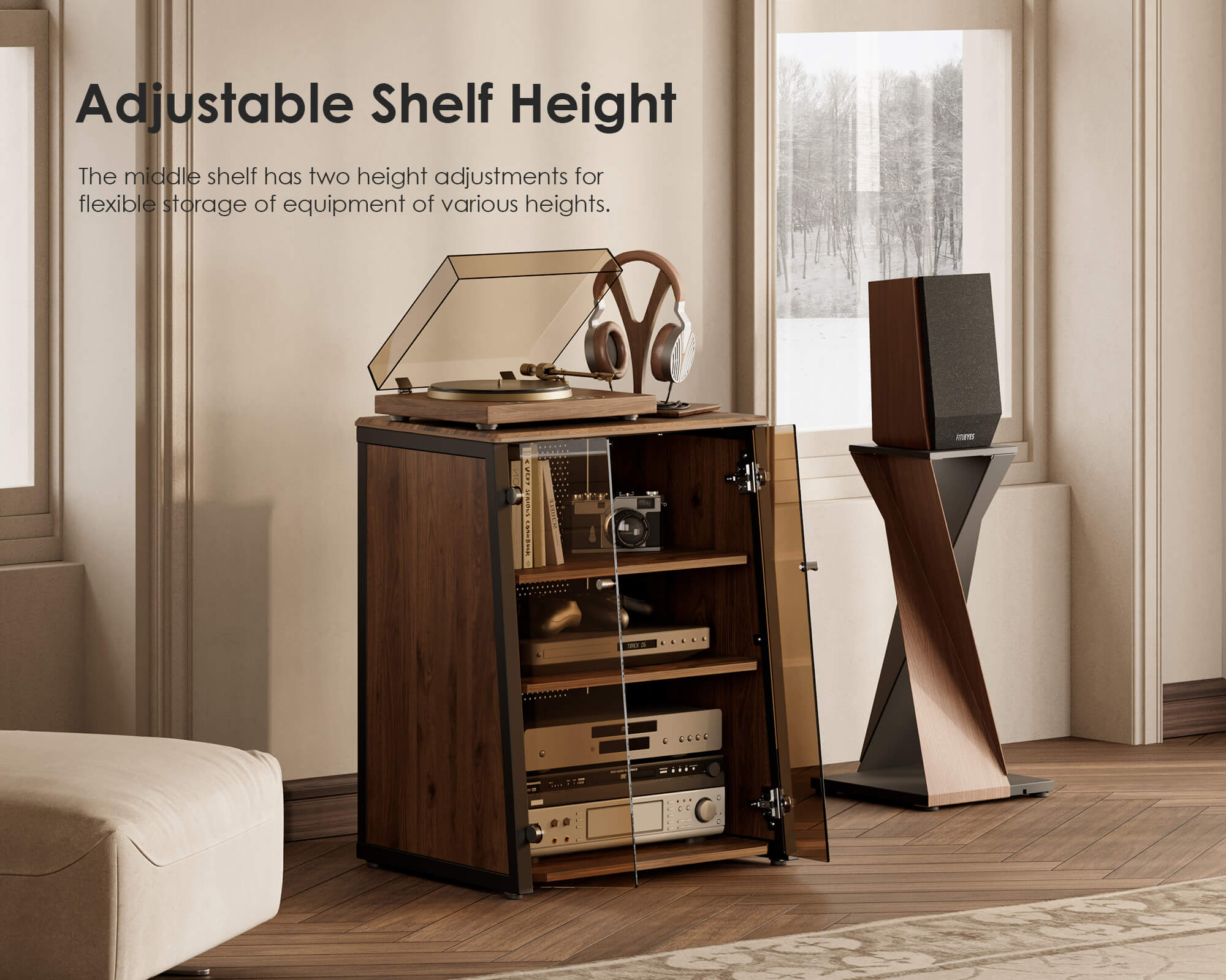 Record Player Stand