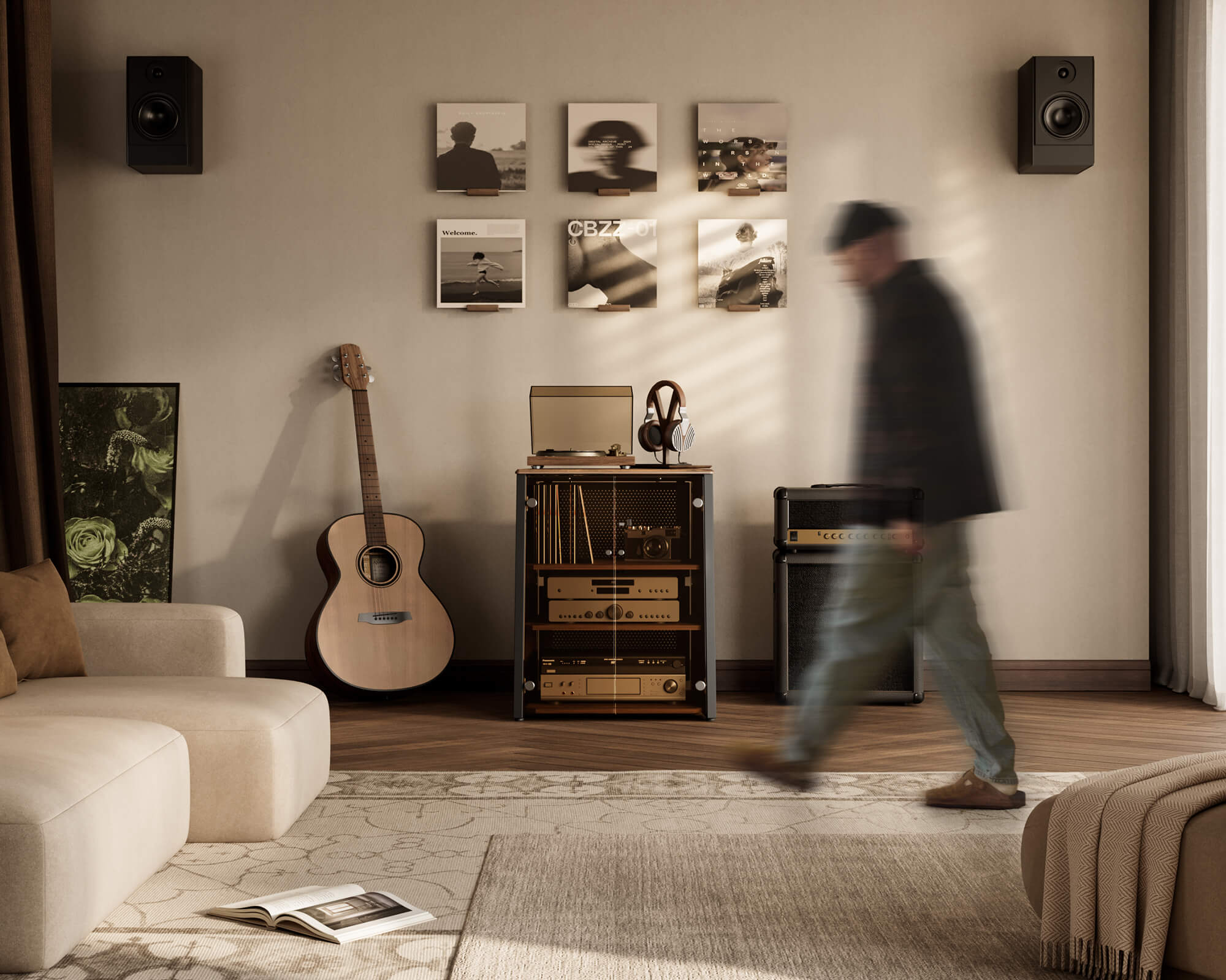Record Player Stand