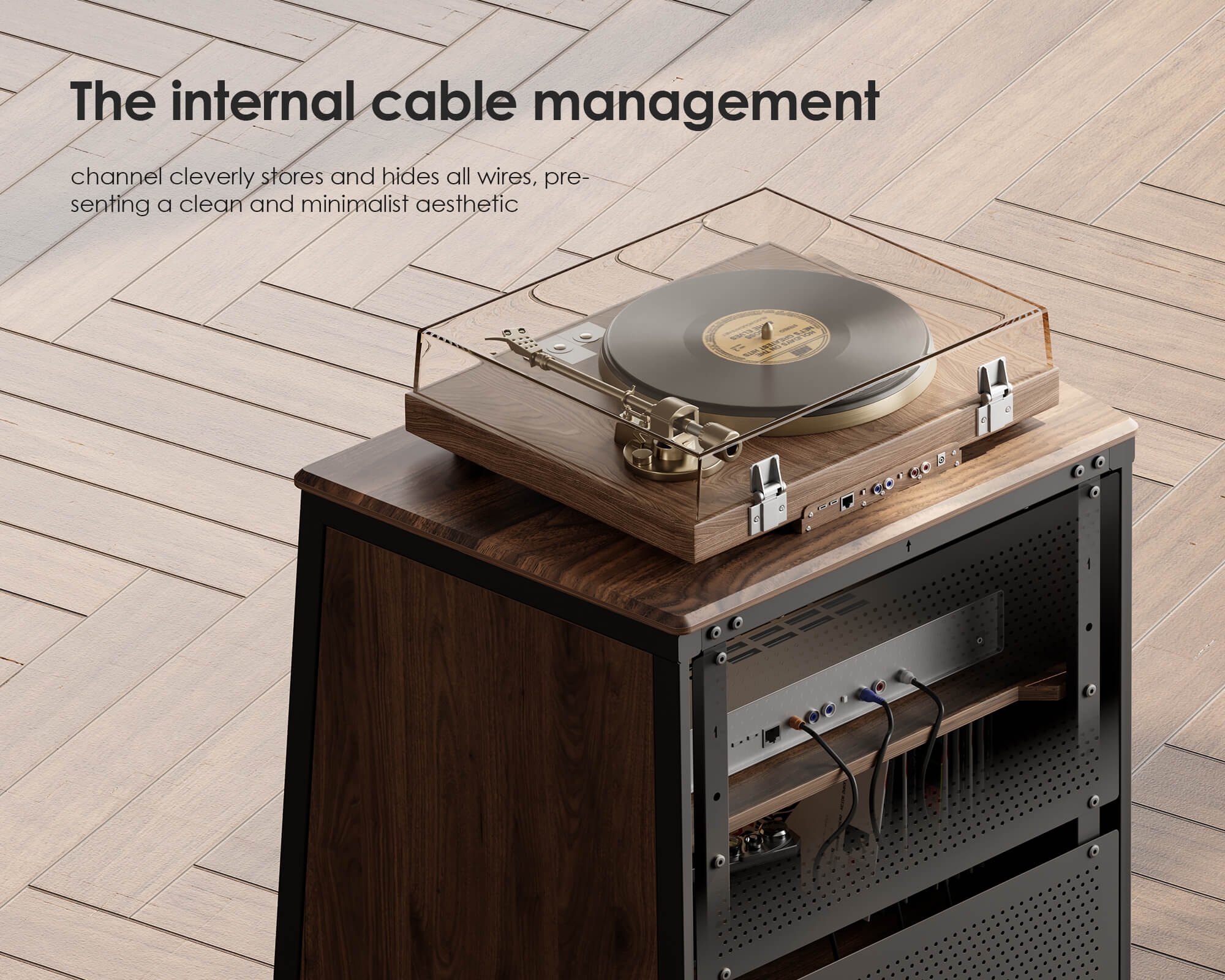 Record Player Stand