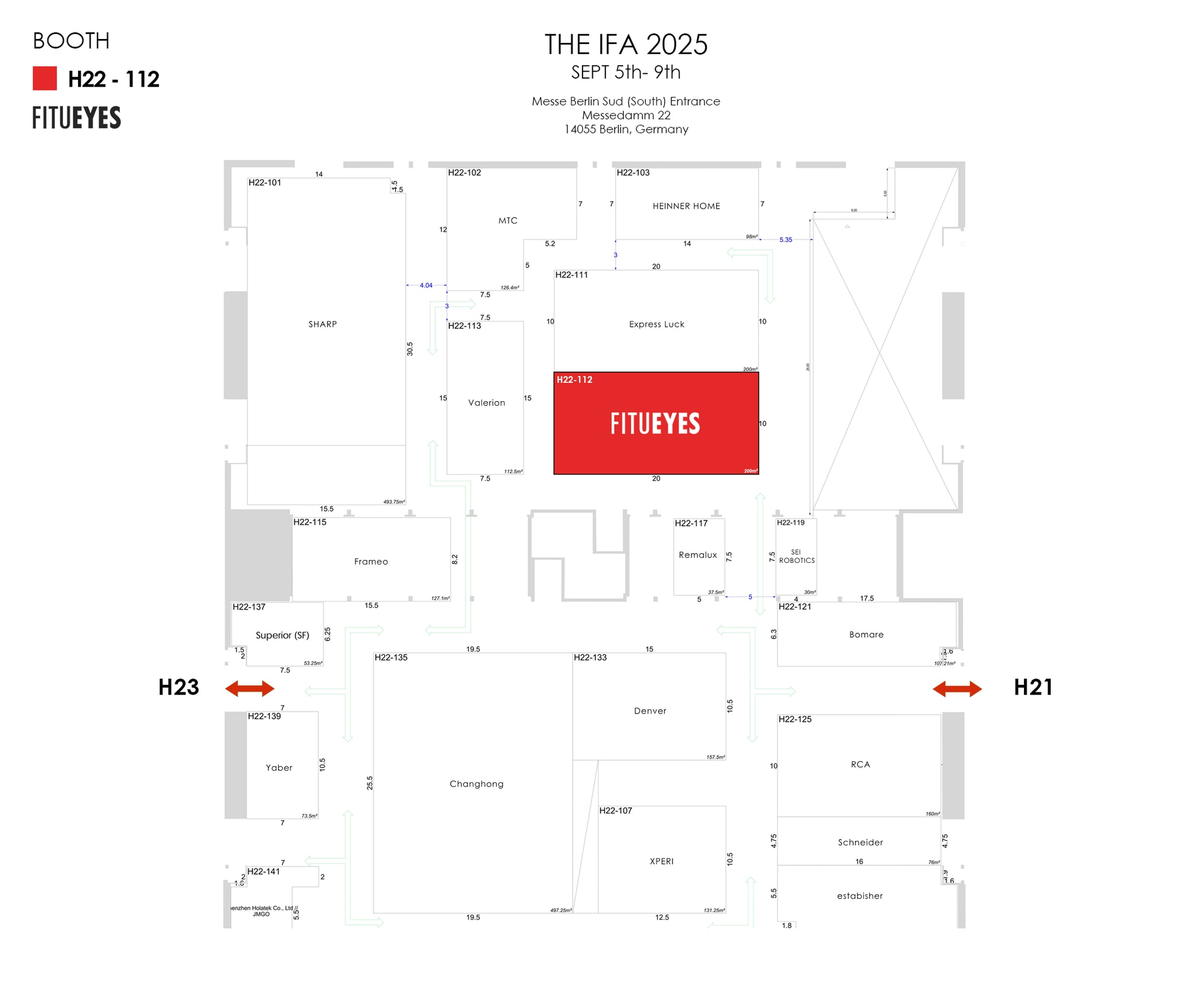 ifa 2025 map hall22 fitueyes