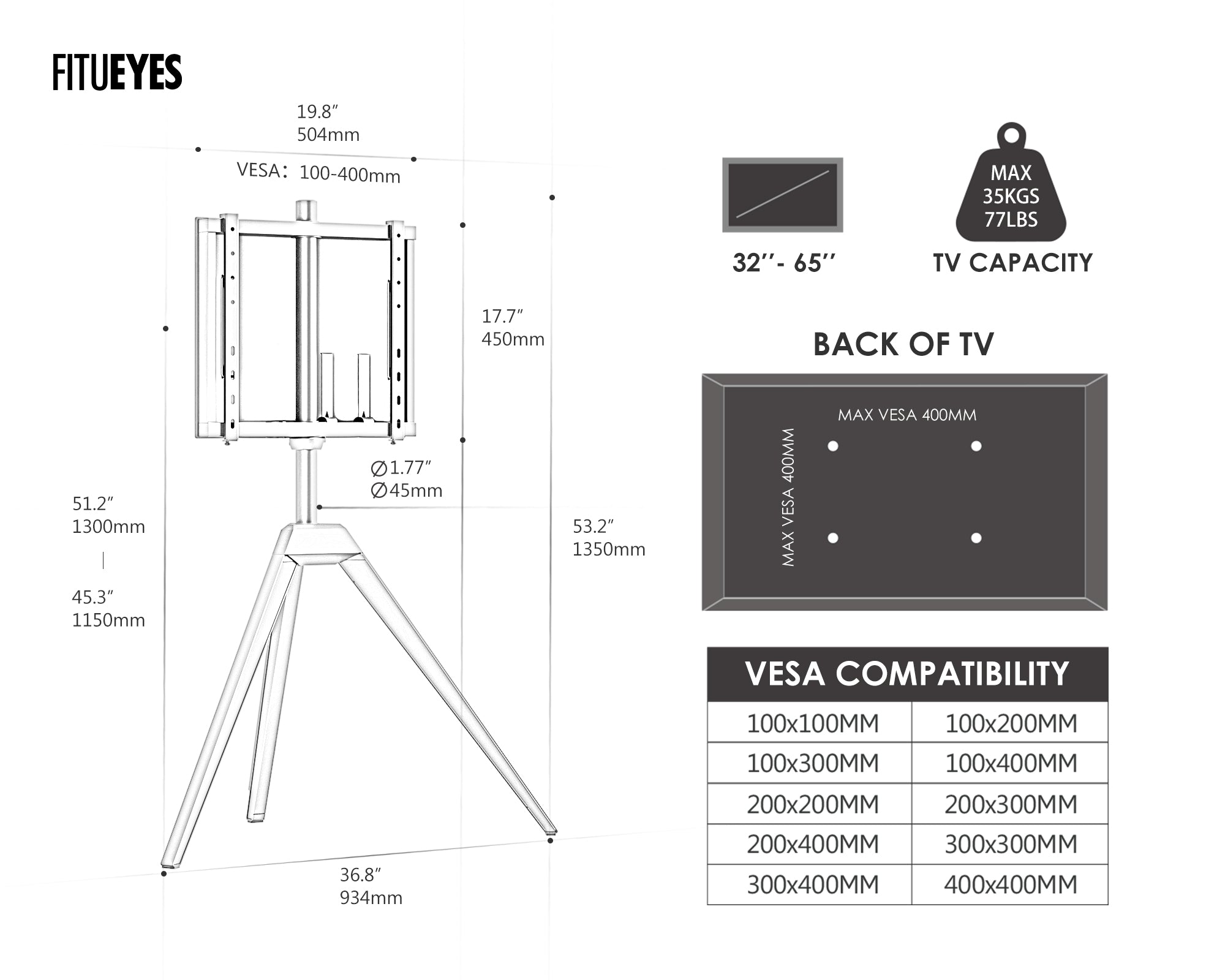 Picasso FT65 TV Stand Limited Edition