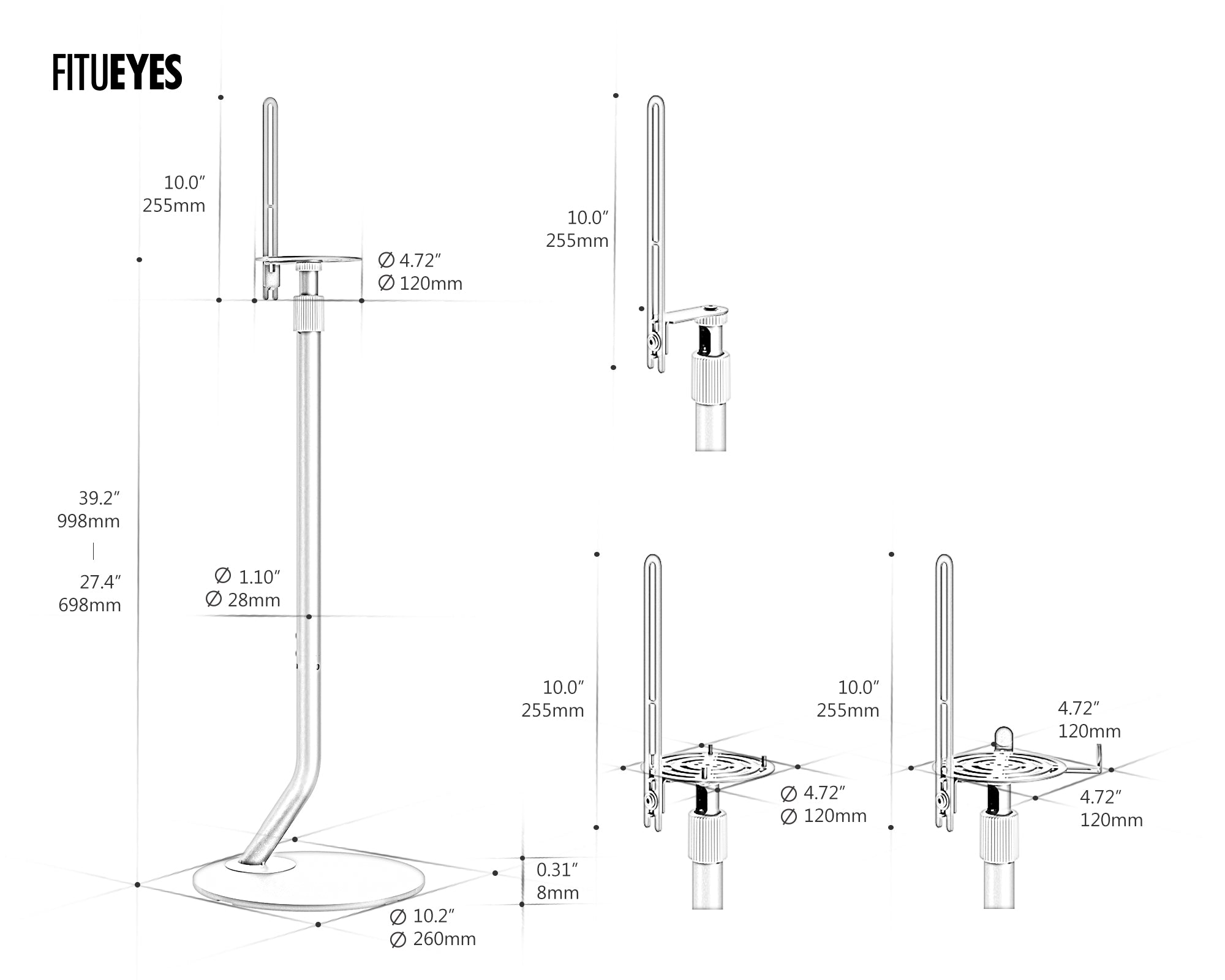 Master Speaker Stand SS08