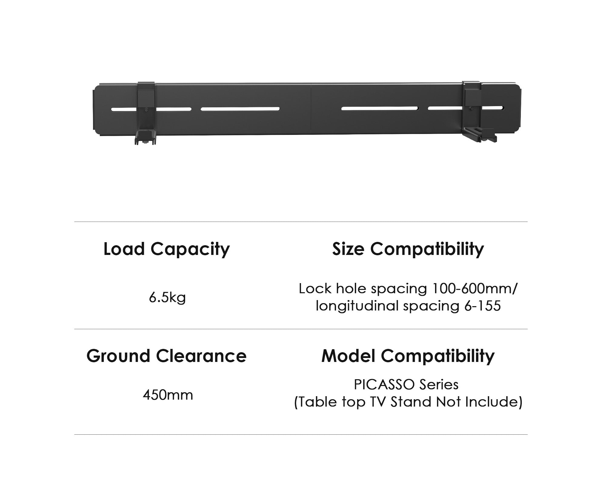 Picasso Soundbar Mount S1