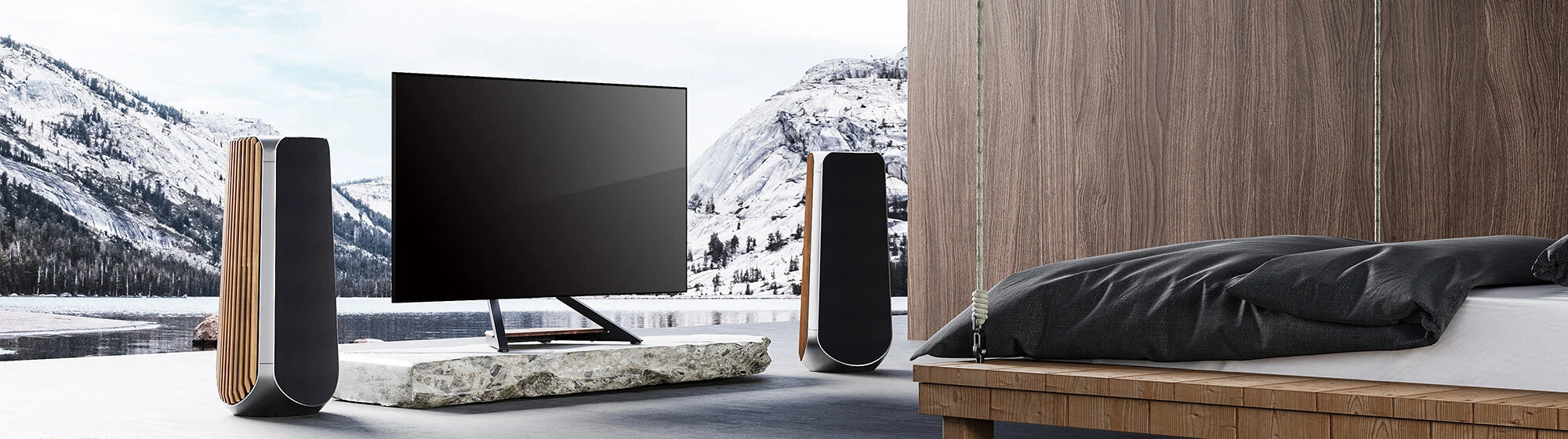 FITUEYES Tabletop TV Stands