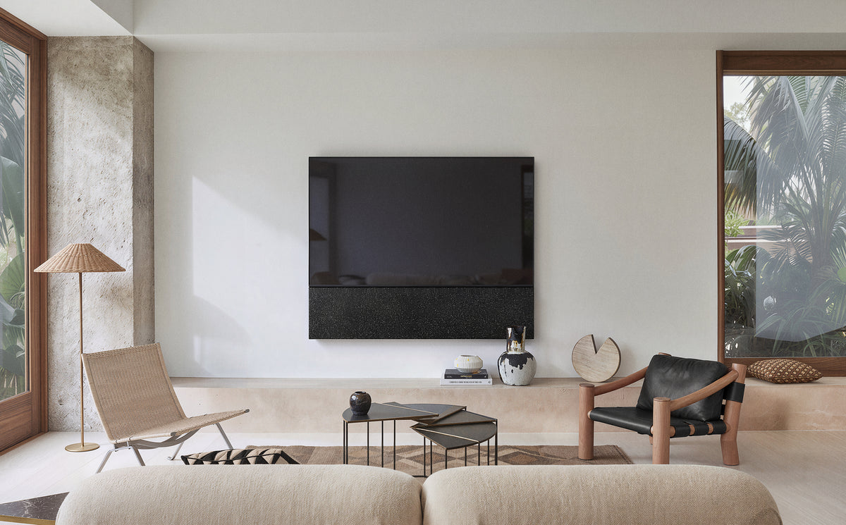 Zen TV Mount in spacious living interior