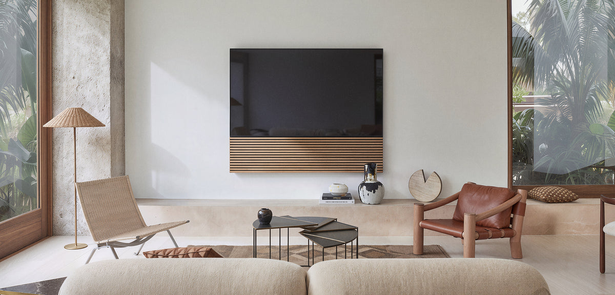 Zen TV Mount in spacious living interior