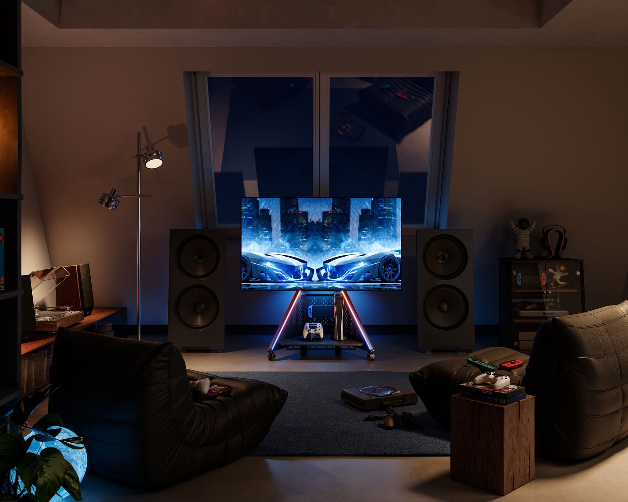 Eiffel Gaming FT65 TV Stand