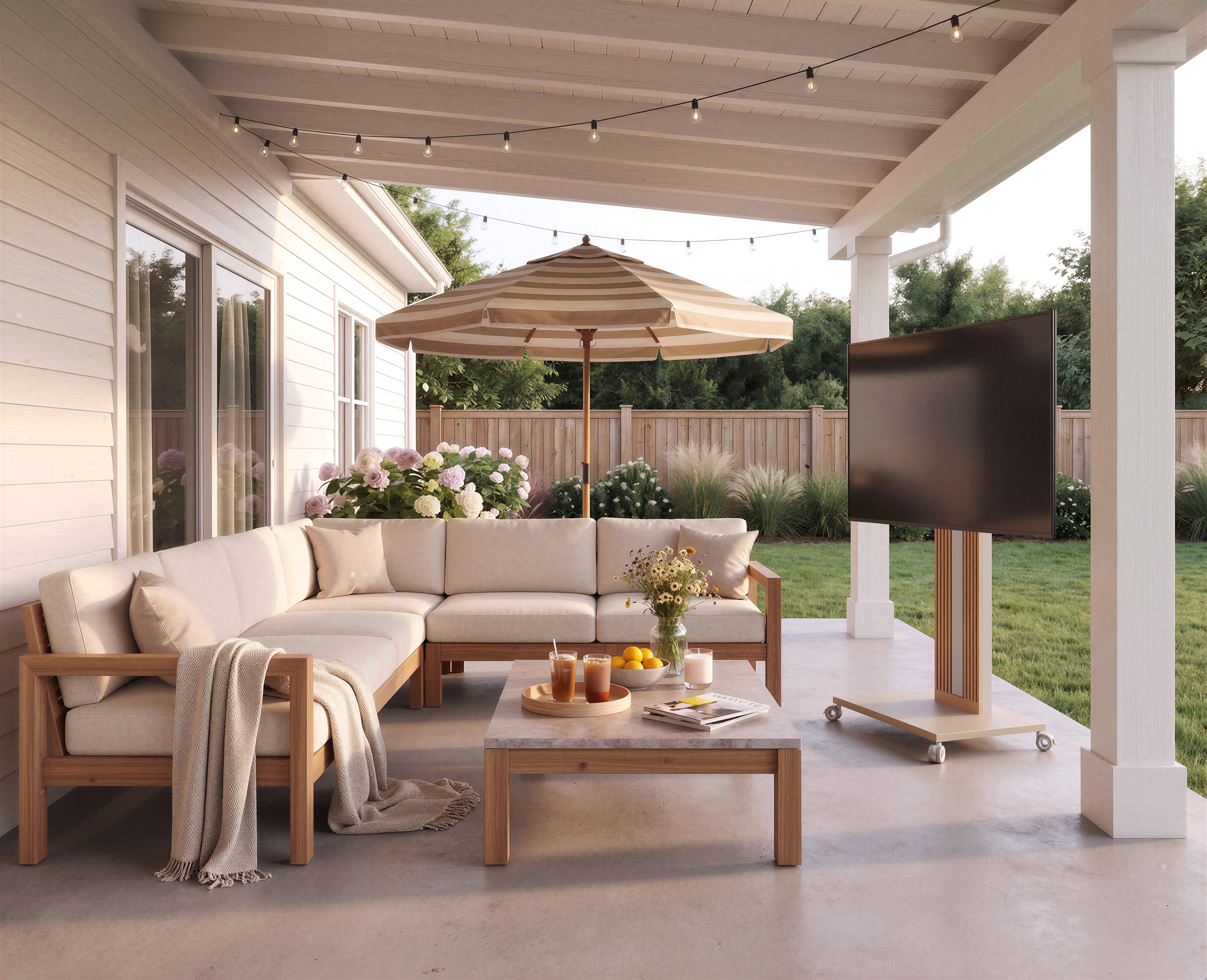 Outdoor TV Stand Zen Collection