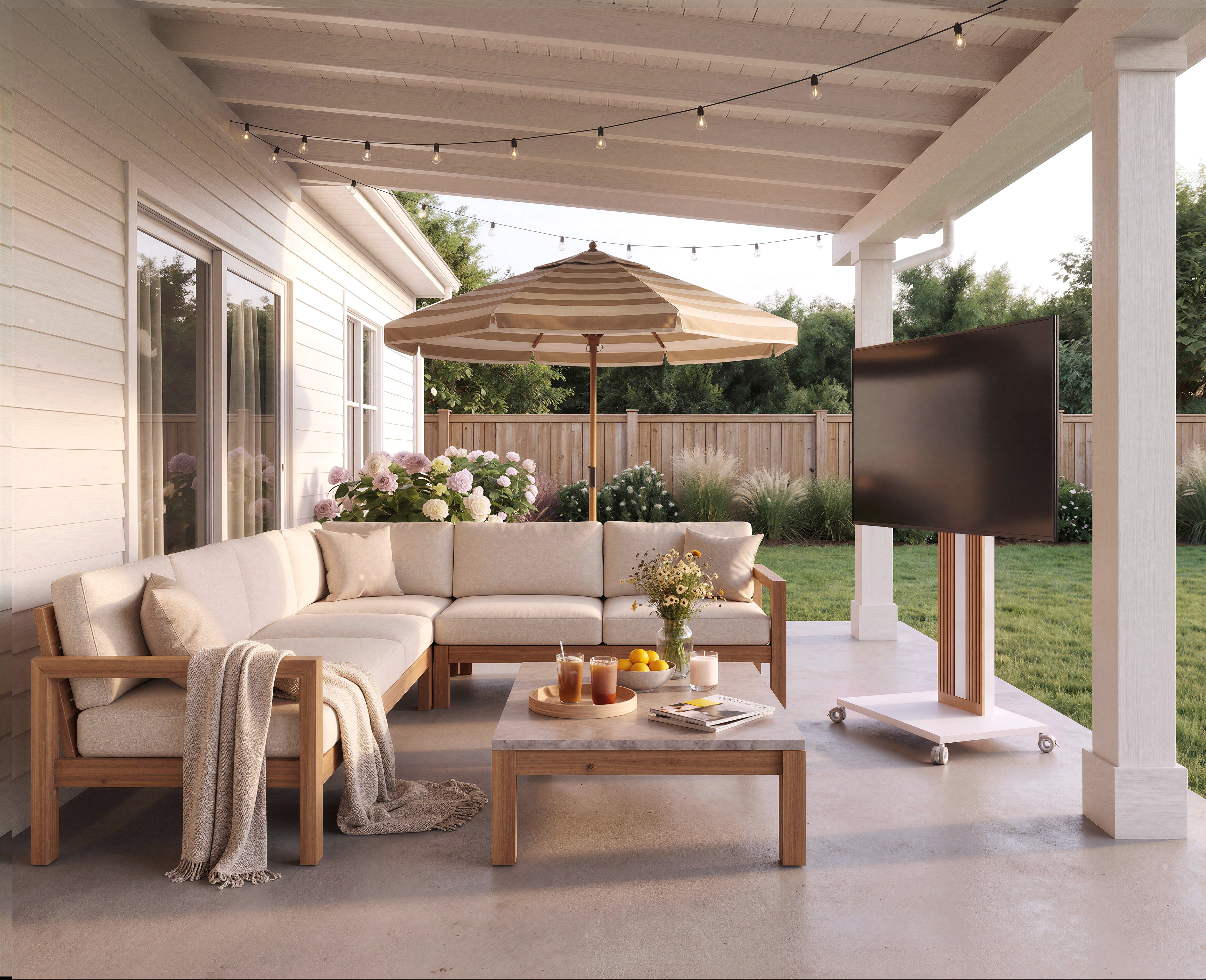 Outdoor TV Stand Zen Collection