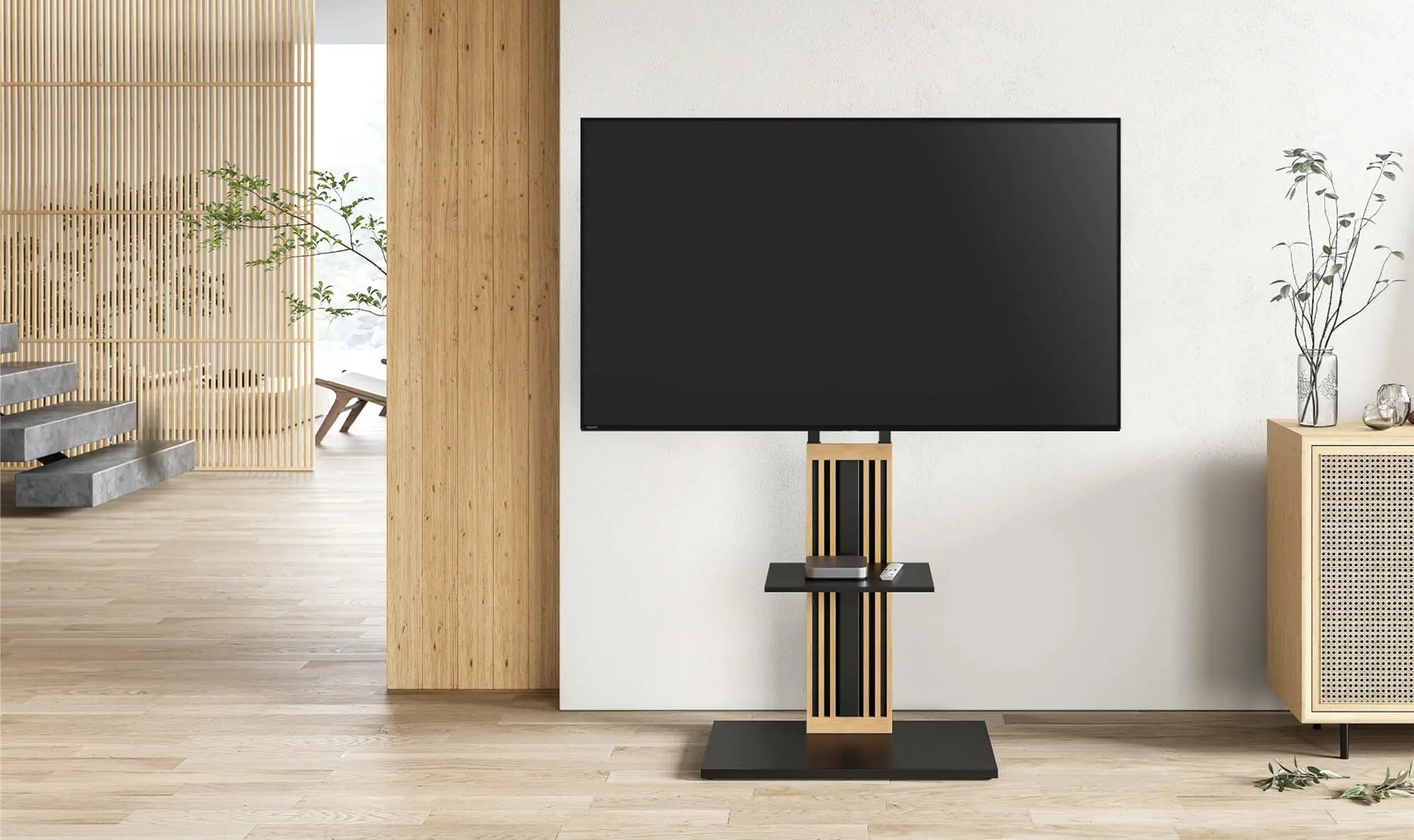 cantilever tv stand