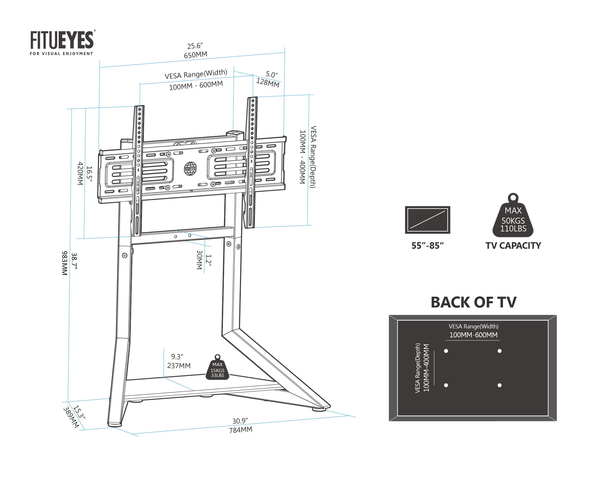 best table top tv stand