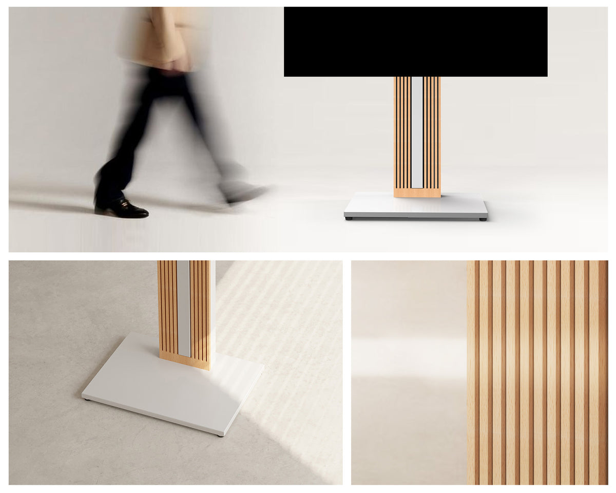 FITUEYES Zen FT65 Corner TV Stand - FITUEYES