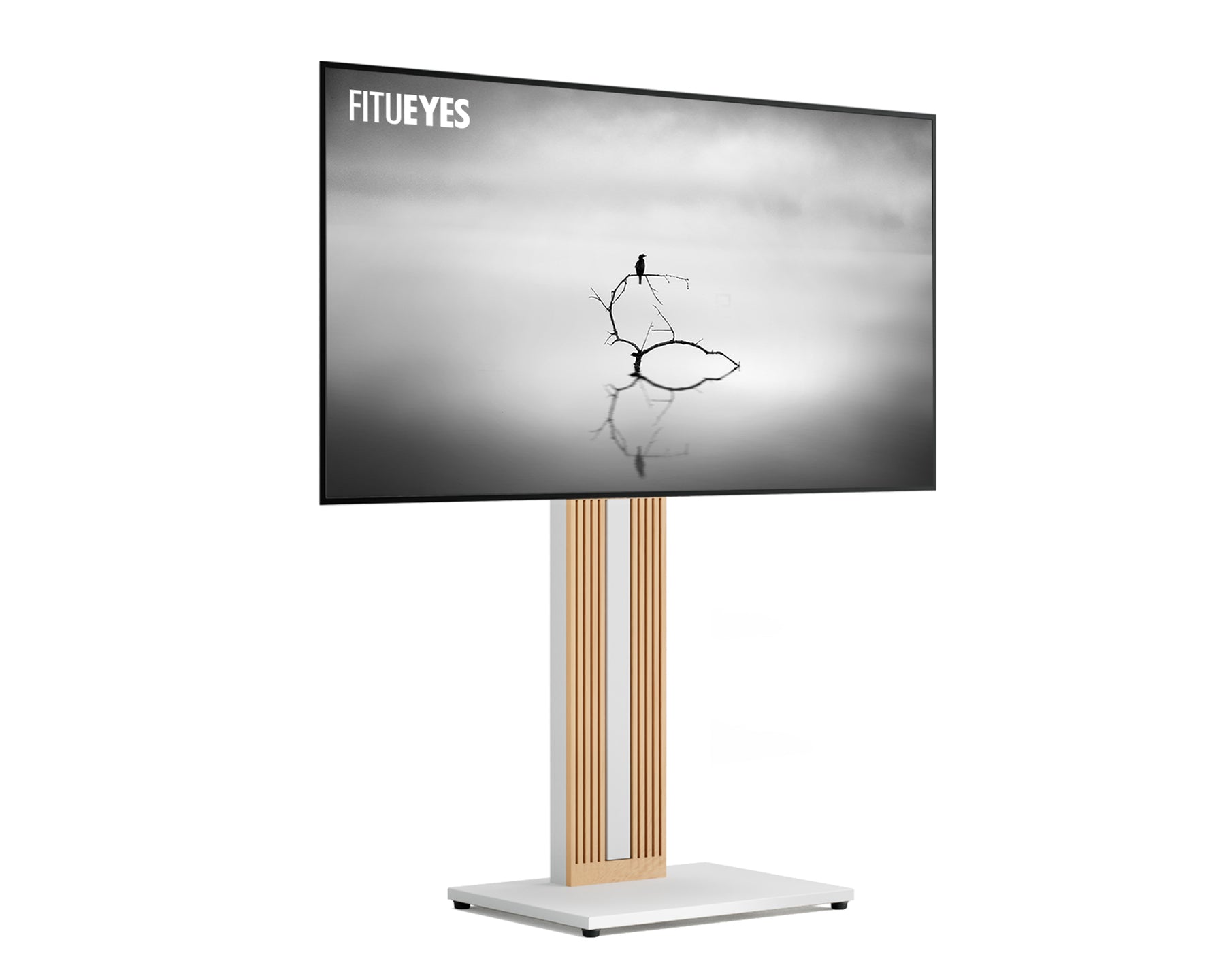 FITUEYES Zen FT65 Corner TV Stand for 32-65 Inch TVs - FITUEYES